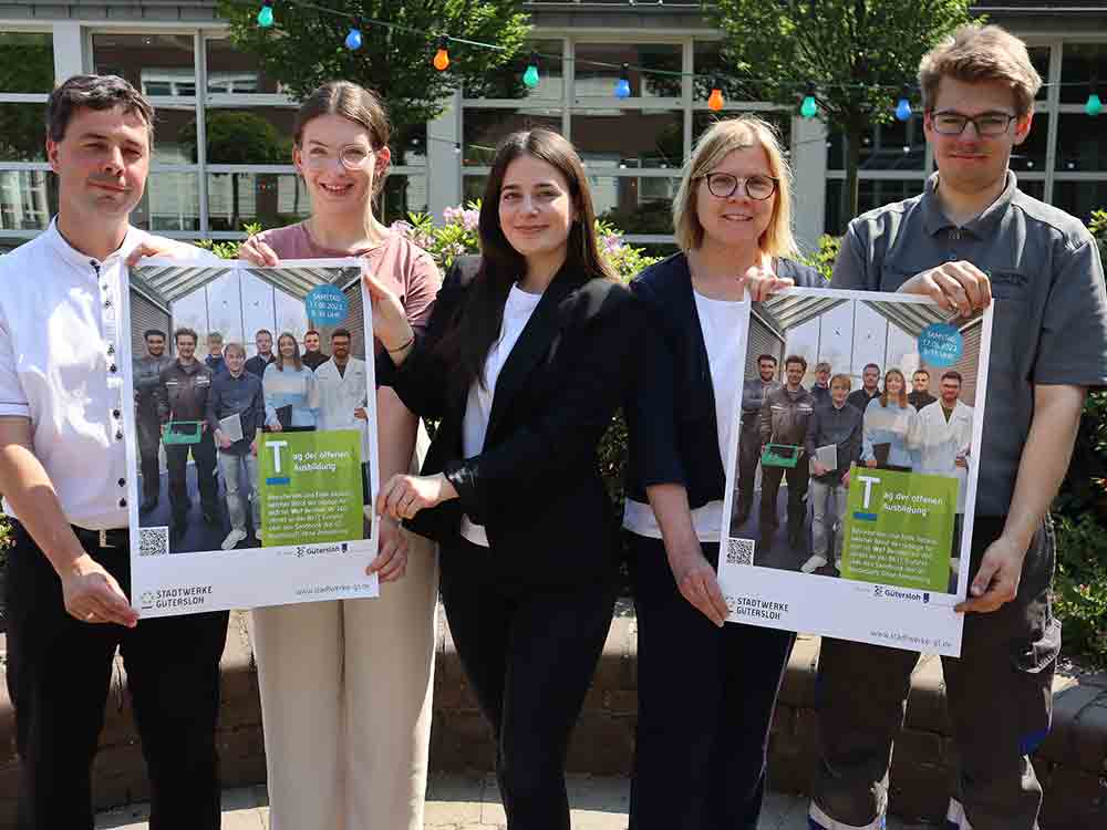 Stadtwerke Gütersloh, Tag der offenen Ausbildung: Stadt, Klinikum und Stadtwerke informieren über mehr als 30 Ausbildungsgänge