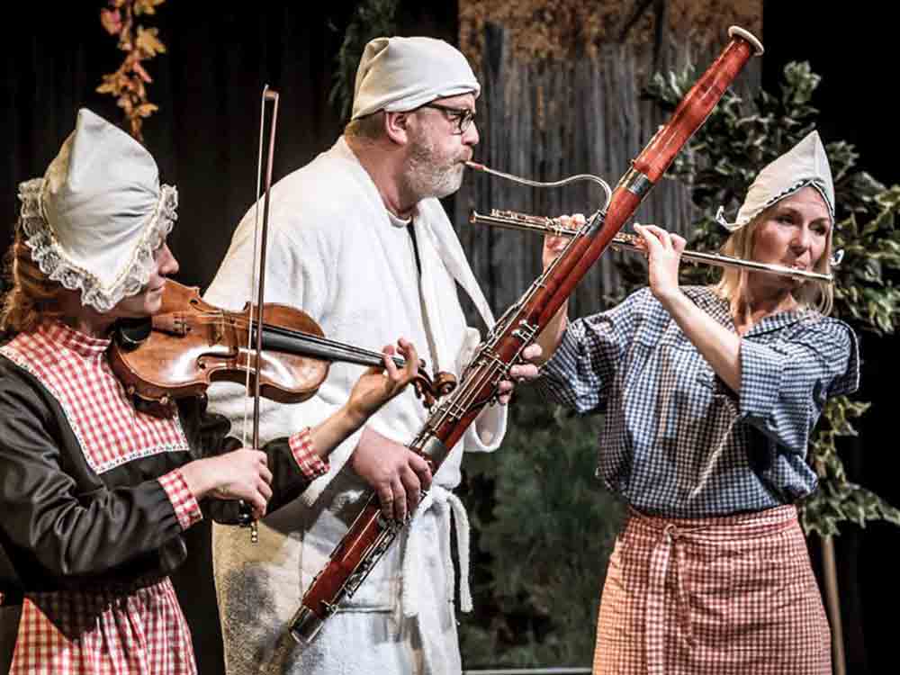Fidolino, Mondentanz, Konzertgeschichten für Kinder im Theater Gütersloh, 25. Februar 2024