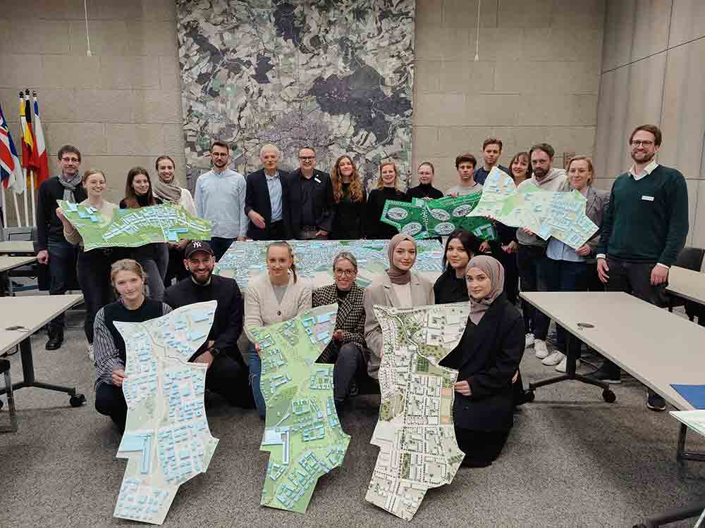 Studenten planen die Siedlung von morgen, Stadt Lemgo und TH OWL kooperieren für Semester Projekt Studenten planen die Siedlung von morgen, Stadt Lemgo und TH OWL kooperieren für Semester Projekt