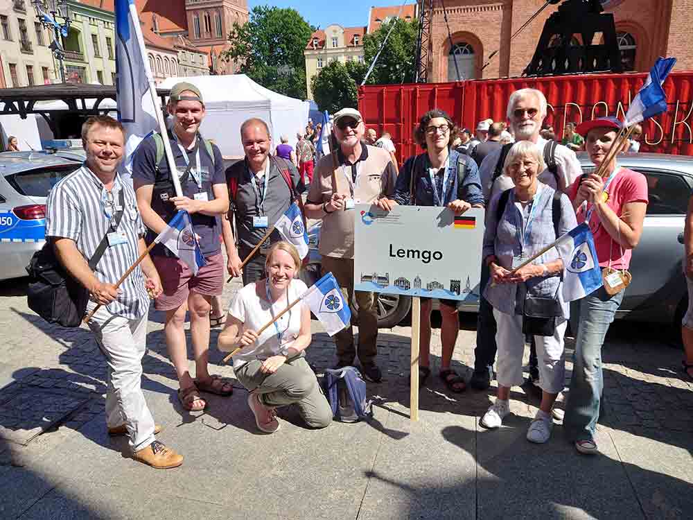 Hanseatische Stimmung in Lemgo und auf internationaler Bühne, vom Hansefrühstück bis zum internationalen Hansetag Hanseatische Stimmung in Lemgo und auf internationaler Bühne, vom Hansefrühstück bis zum internationalen Hansetag