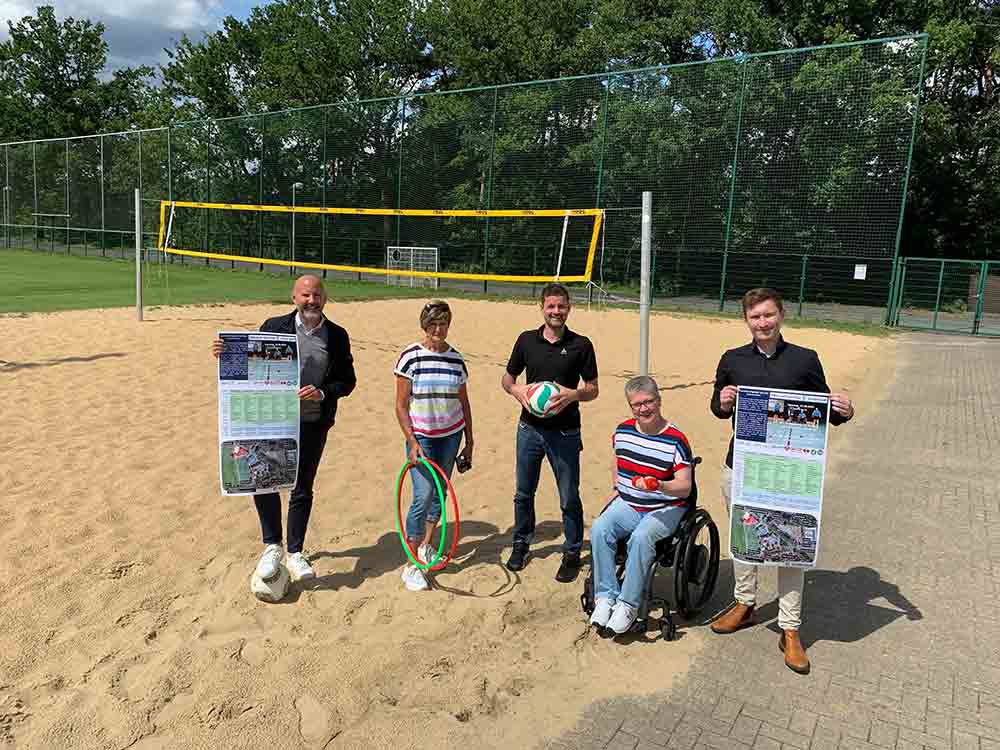 Sport und Spiel für alle! 1. Inklusiver Sporttag für Menschen mit und ohne Behinderung in Gütersloh, 12. August 2023 Sport und Spiel für alle! 1. Inklusiver Sporttag für Menschen mit und ohne Behinderung in Gütersloh, 12. August 2023