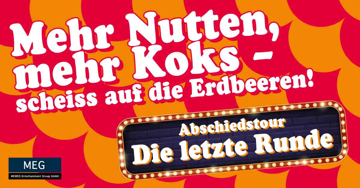 Das K. O. Duo Mary Roos und Wolfgang Trepper holen ein letztes Mal zum Schlag aus, »Mehr Nutten, mehr Koks« Das K. O. Duo Mary Roos und Wolfgang Trepper holen ein letztes Mal zum Schlag aus, »Mehr Nutten, mehr Koks«