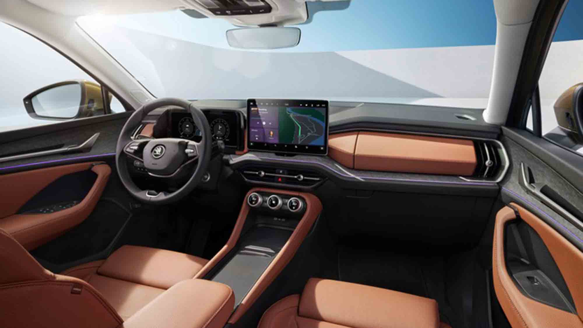 Mehr Platz, mehr Komfort, mehr Bedienfreundlichkeit: Škoda präsentiert Innenraum Highlights der neuen Generationen von Kodiaq und Superb