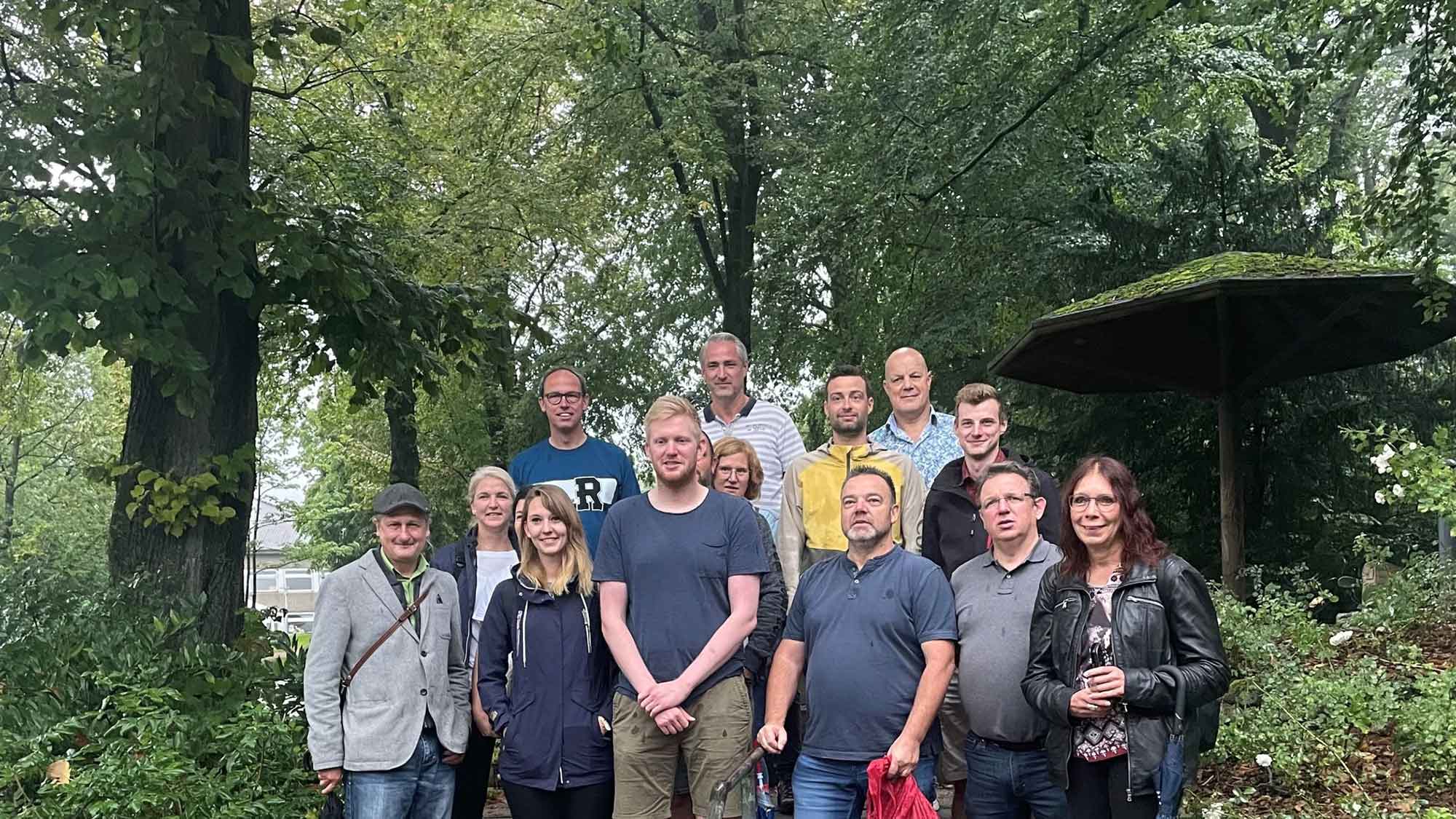 Polizei in Zivil besuchte den Lengericher Gedenkpfad in der LWL Kinik Lengerich Polizei in Zivil besuchte den Lengericher Gedenkpfad in der LWL Kinik Lengerich