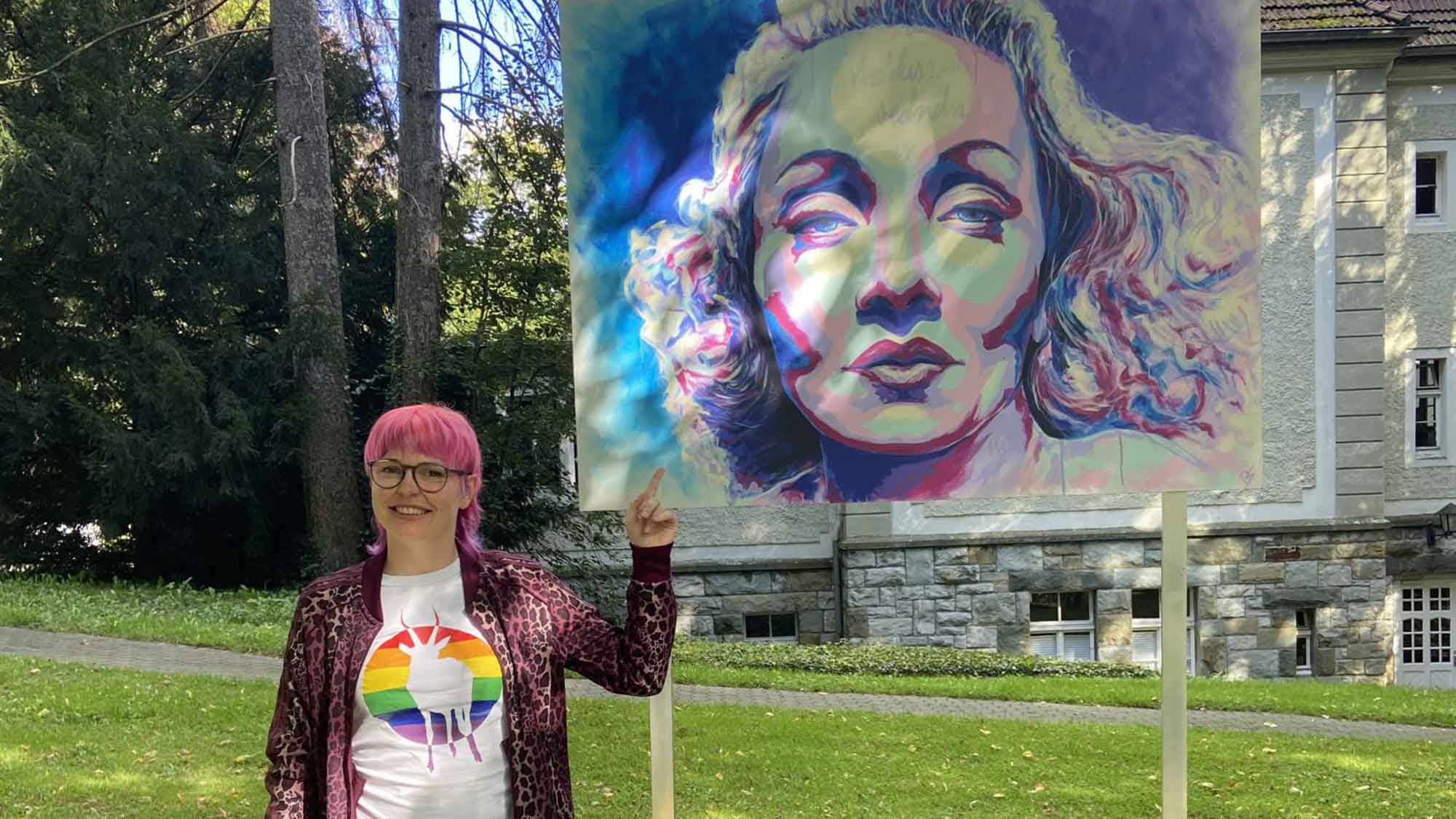 Prävention beginnt im Kindesalter, Vortrag zum Leben der Marlene Dietrich im Zuge der »Fearless women« Ausstellung Prävention beginnt im Kindesalter, Vortrag zum Leben der Marlene Dietrich im Zuge der »Fearless women« Ausstellung