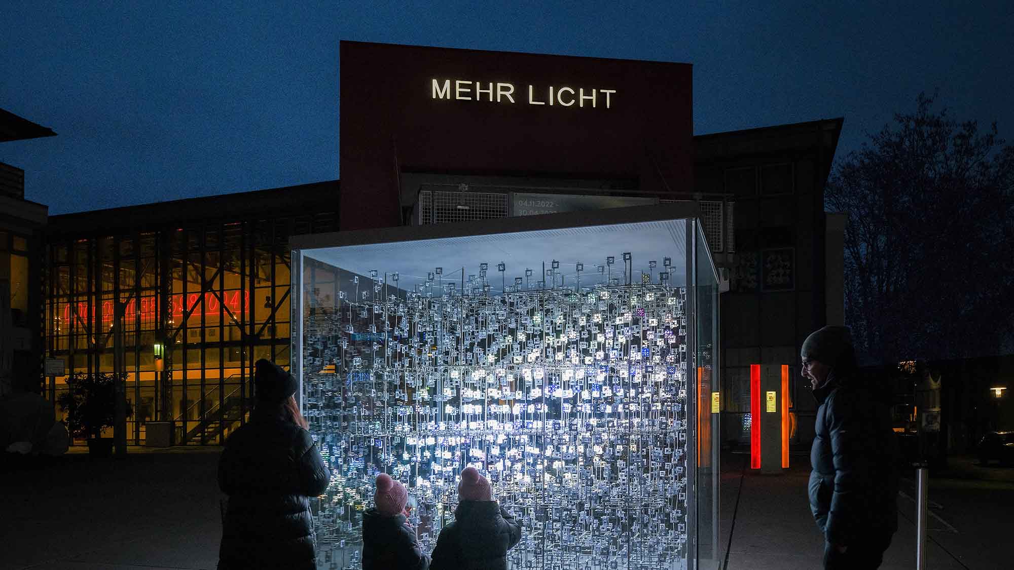 Lünen: 6. Nacht der Lichtkunst, Familien Licht Reise zwischen Lünen und Unna, 28. Oktober 2023 Lünen: 6. Nacht der Lichtkunst, Familien Licht Reise zwischen Lünen und Unna, 28. Oktober 2023