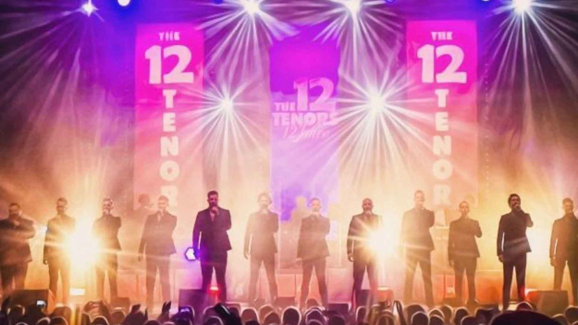Stadthalle Gütersloh, 12 Tenors, Music of the World Tournee 2023/24, 28. Februar 2024 Stadthalle Gütersloh, 12 Tenors, Music of the World Tournee 2023/24, 28. Februar 2024