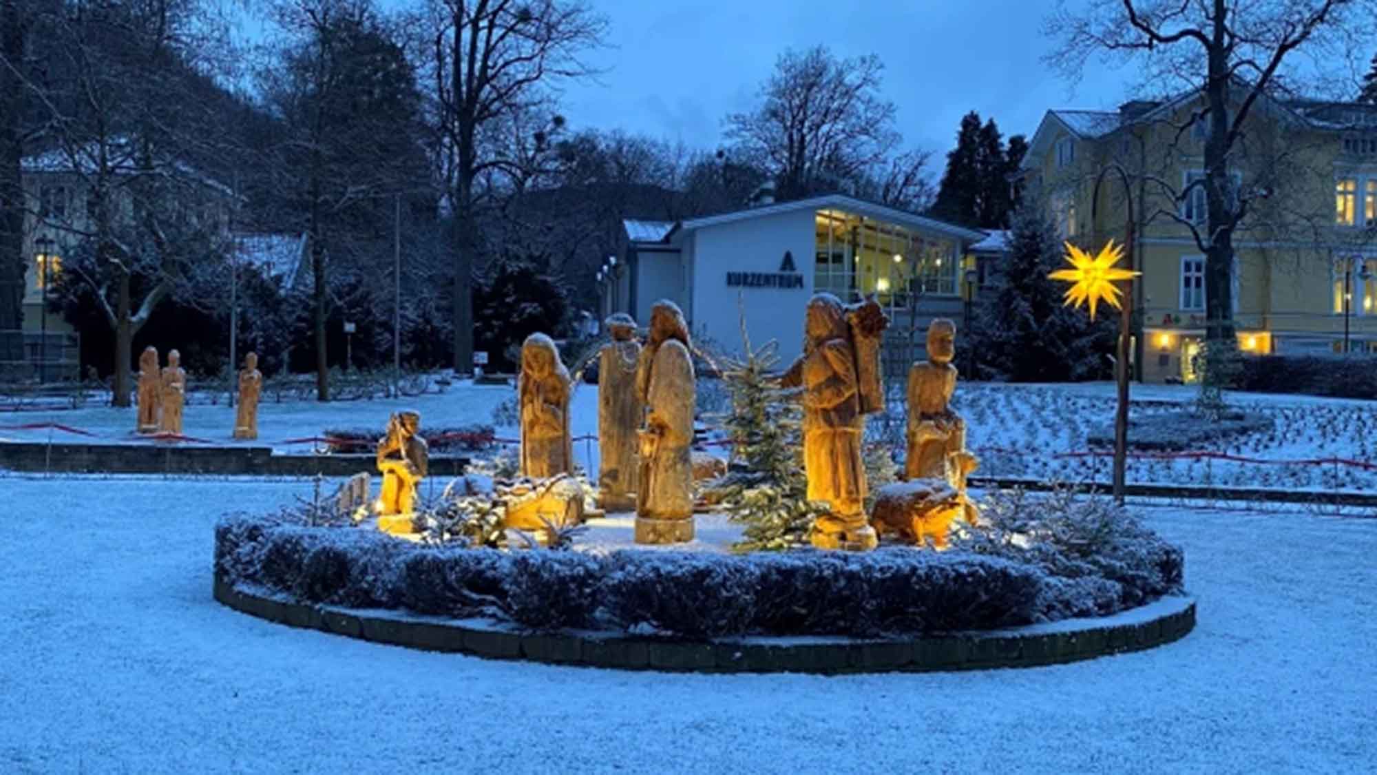 Bad Harzburg: »An der Krippe gedacht«, Krippensaison Termine vom 28. November 2023 bis zum 1. Februar 2024 Bad Harzburg: »An der Krippe gedacht«, Krippensaison Termine vom 28. November 2023 bis zum 1. Februar 2024