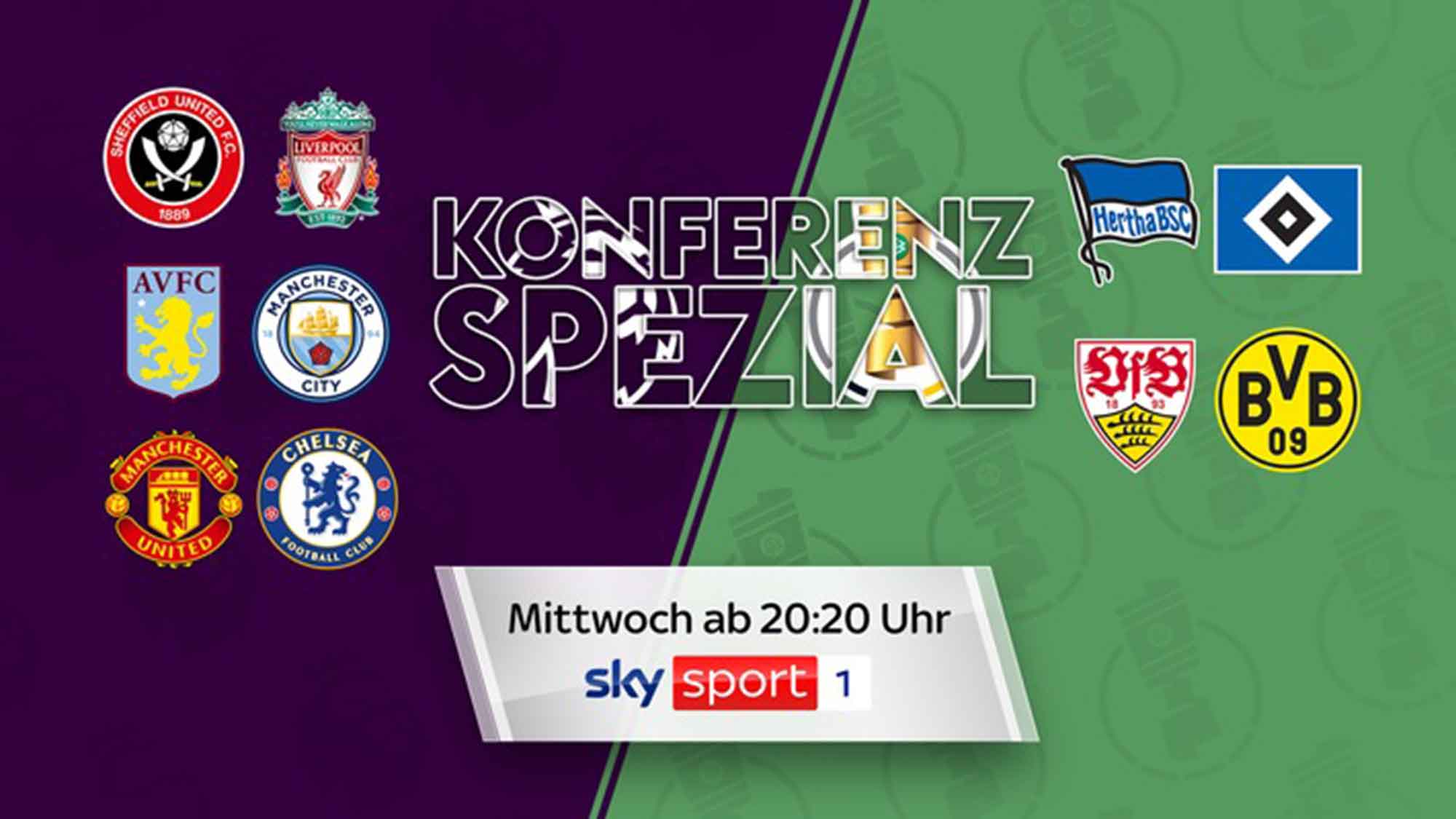 Alle Achtelfinalpartien des DFB Pokals live nur bei Sky, dazu die »Konferenz Spezial« unter anderem mit Stuttgart gegen Dortmund und »ManUnited« gegen Chelsea Alle Achtelfinalpartien des DFB Pokals live nur bei Sky, dazu die »Konferenz Spezial« unter anderem mit Stuttgart gegen Dortmund und »ManUnited« gegen Chelsea