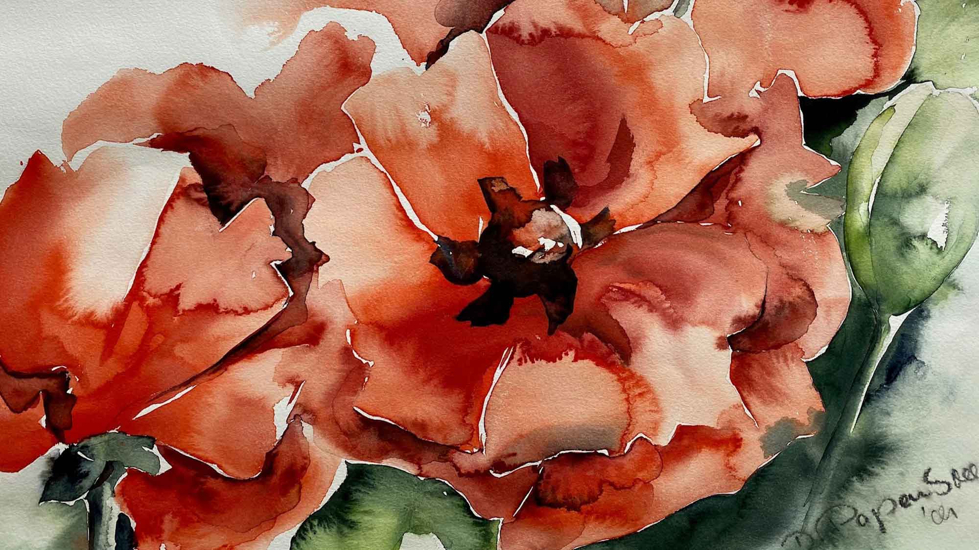 Ausstellung und Vernissage an der Volkshochschule Gütersloh: Doris Papenbreer und Studenten, Vernissage am 1. Februar 2024