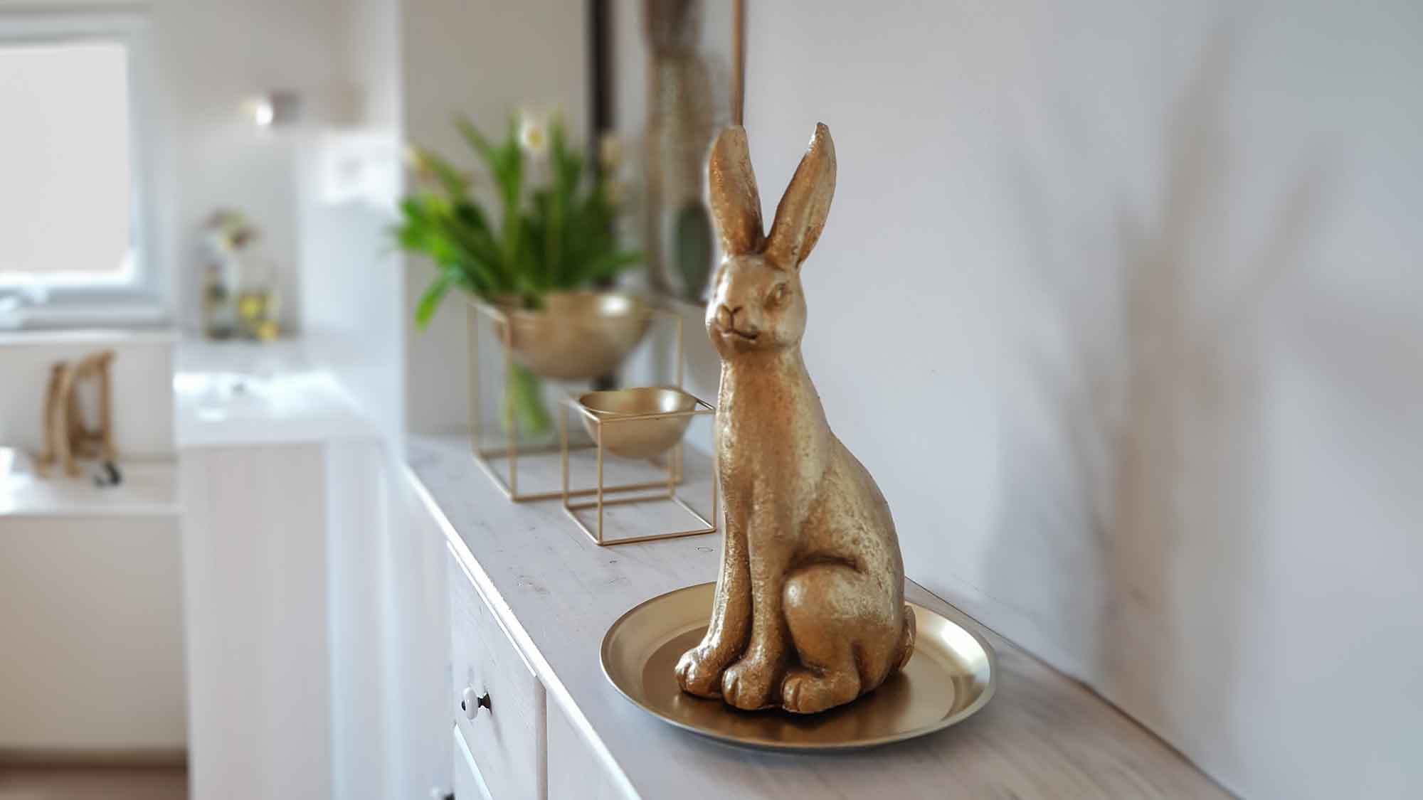 XXL Hase als Osterdeko für eine Wohndeko und Raumdeko zu Ostern – für ein schönes Zuhause XXL Hase als Osterdeko für eine Wohndeko und Raumdeko zu Ostern – für ein schönes Zuhause