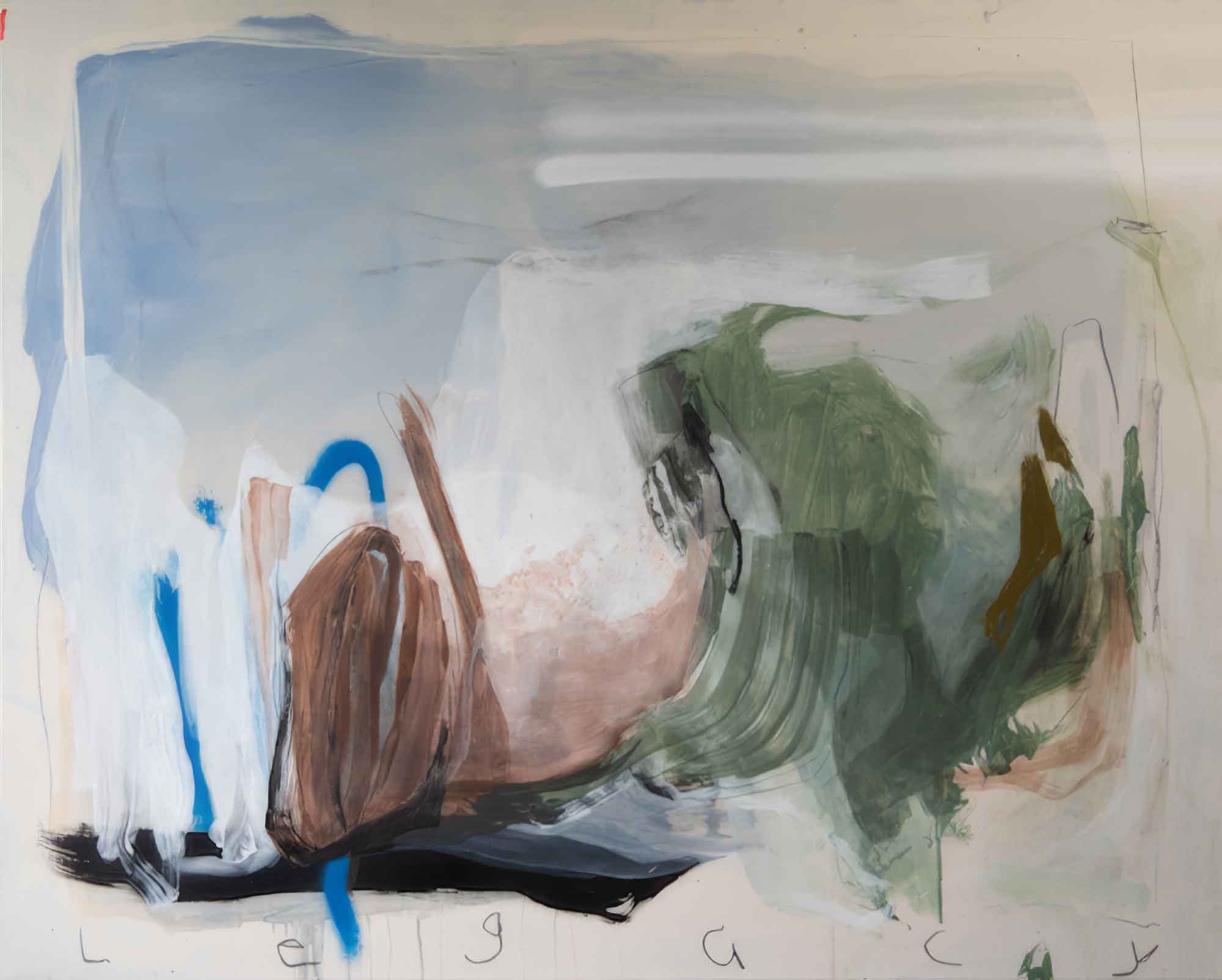 Produzentengalerie 13.14 Detmold: Ingrid Sawadsky, &raquo;What are you looking for?&laquo; abstrakte Malerei, 3. März bis 13. April 2024