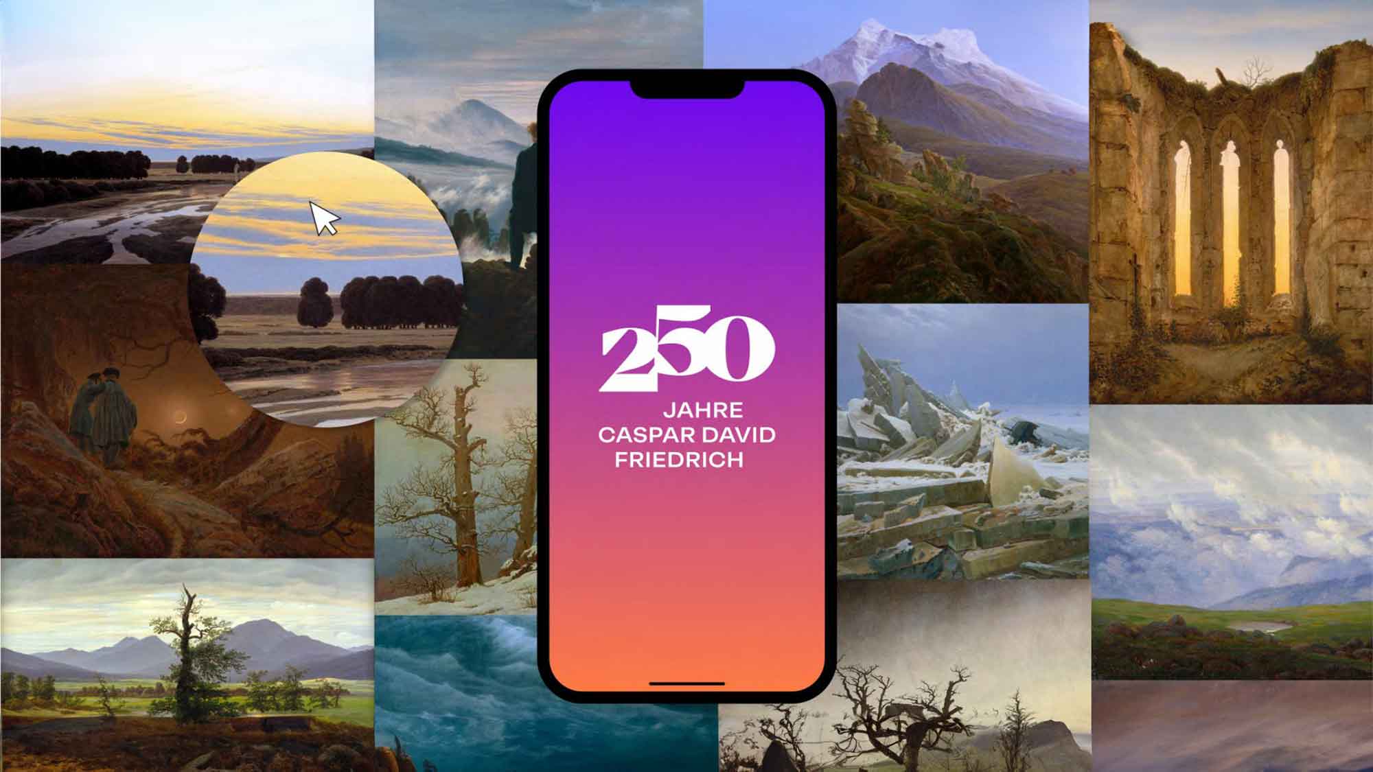 Neuer digitaler 360 Grad Rundgang »Caspar David Friedrich. Kunst für eine neue Zeit« ab sofort und kostenlos verfügbar Neuer digitaler 360 Grad Rundgang »Caspar David Friedrich. Kunst für eine neue Zeit« ab sofort und kostenlos verfügbar