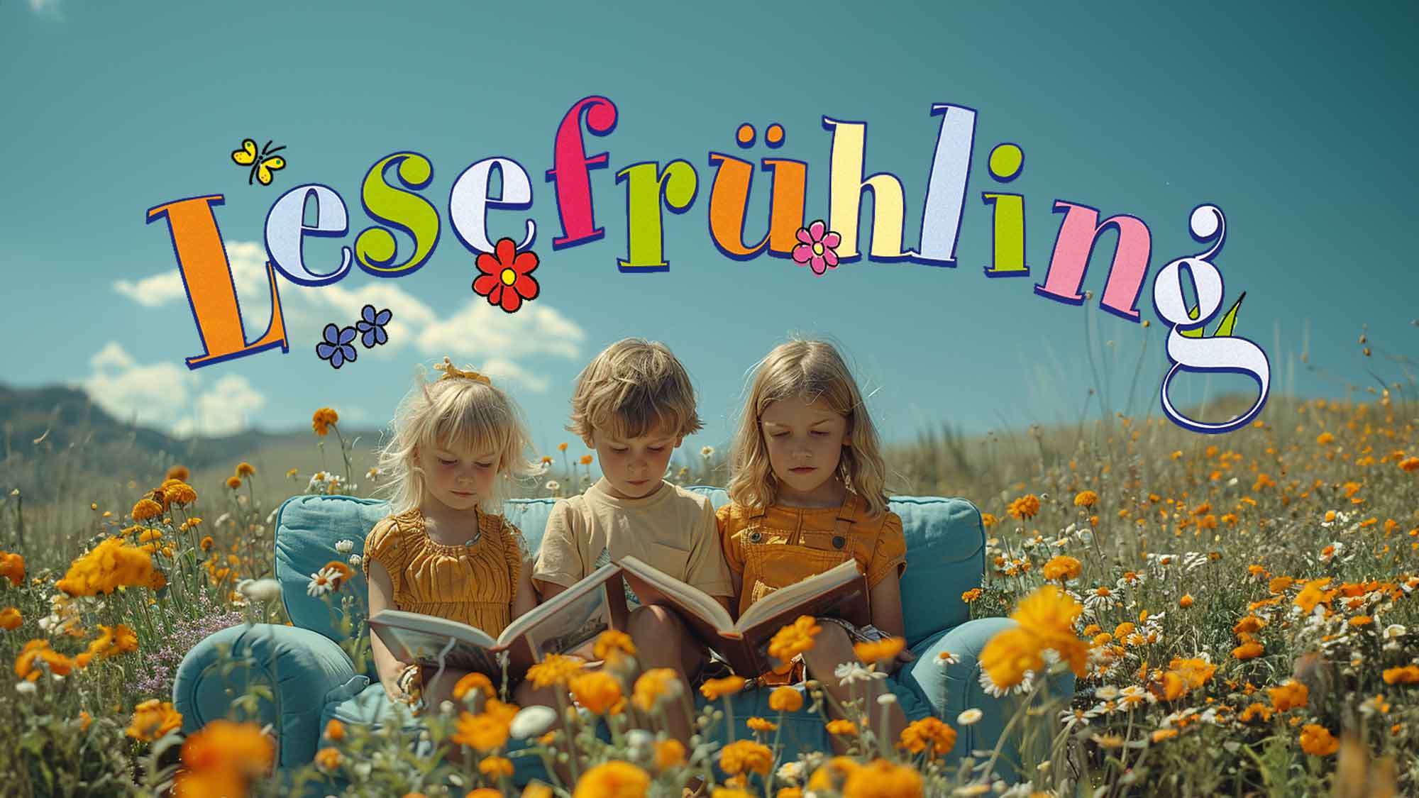 Lesefrühling Gütersloh Bielefeld 2024, Stadtbibliothek Gütersloh und Stadtbibliothek Bielefeld, 9. April bis 8. Mai 2024