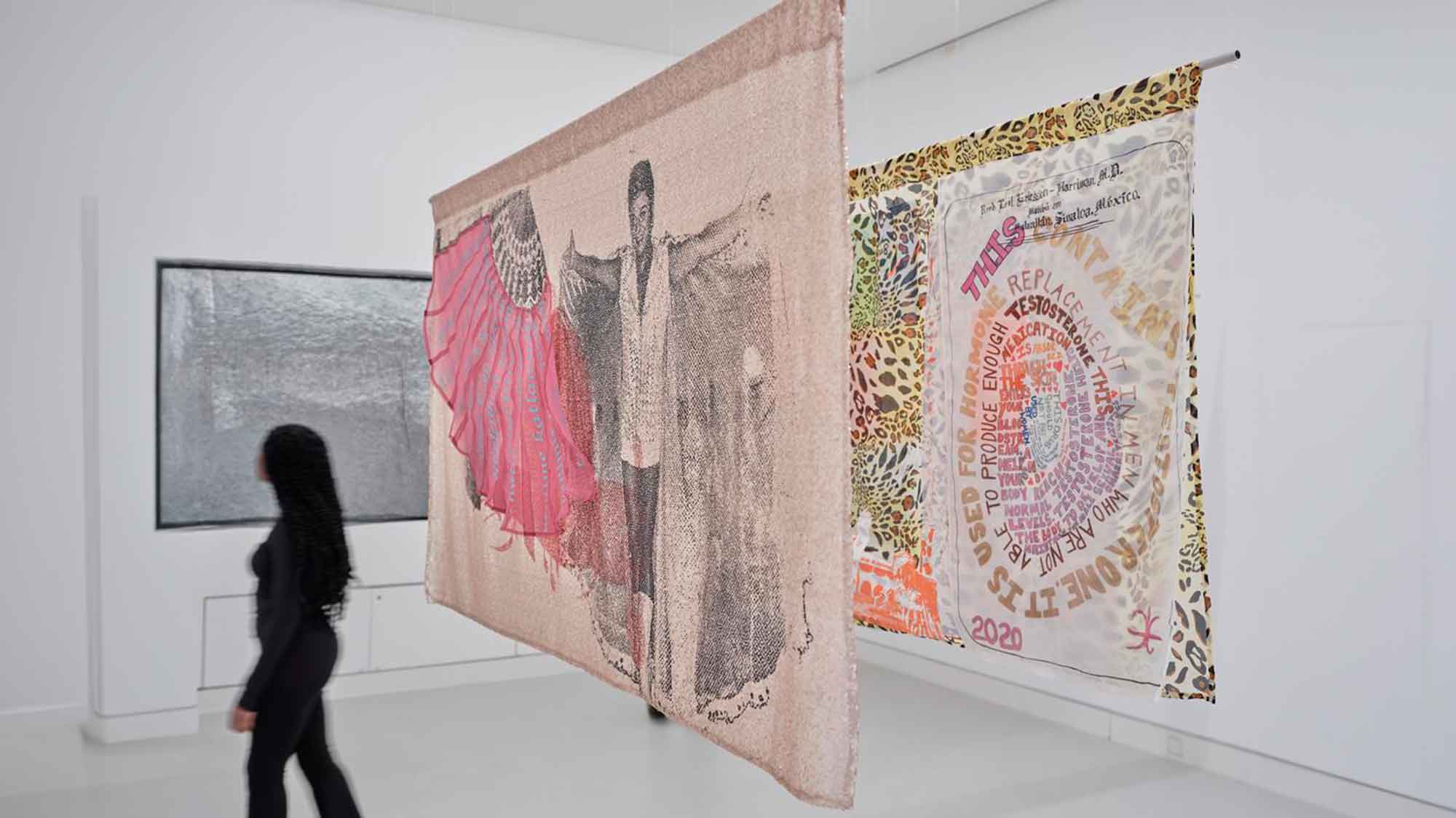 Rundgang durch die Ausstellung von Philipp Gufler mit Gürsoy Doğtaş und Yasmin Afschar Rundgang durch die Ausstellung von Philipp Gufler mit Gürsoy Doğtaş und Yasmin Afschar