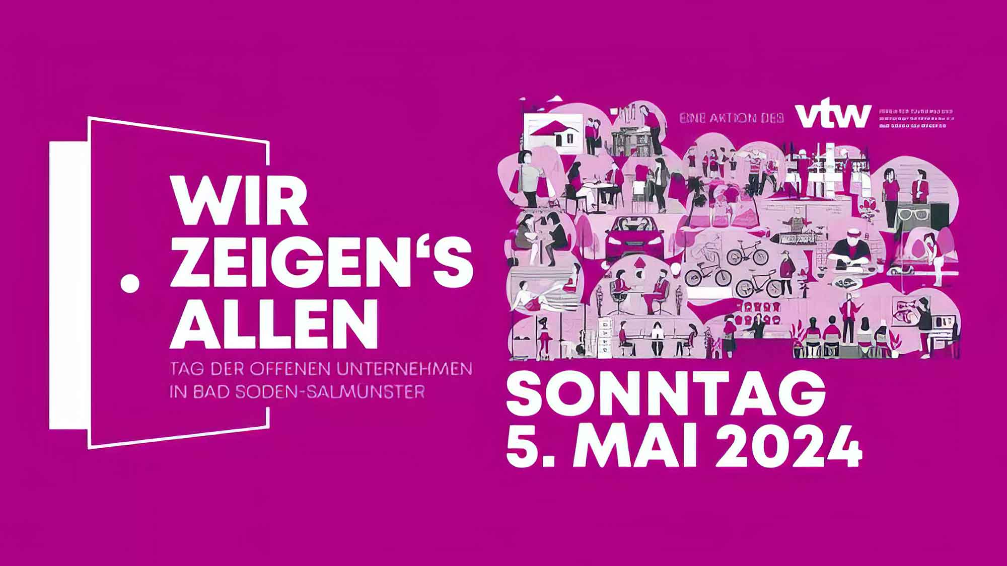 Mehr als 40 Unternehmen und Organisationen öffnen am 5. Mai 2024 wieder ihre Türen für besondere Einblicke und Erlebnisse