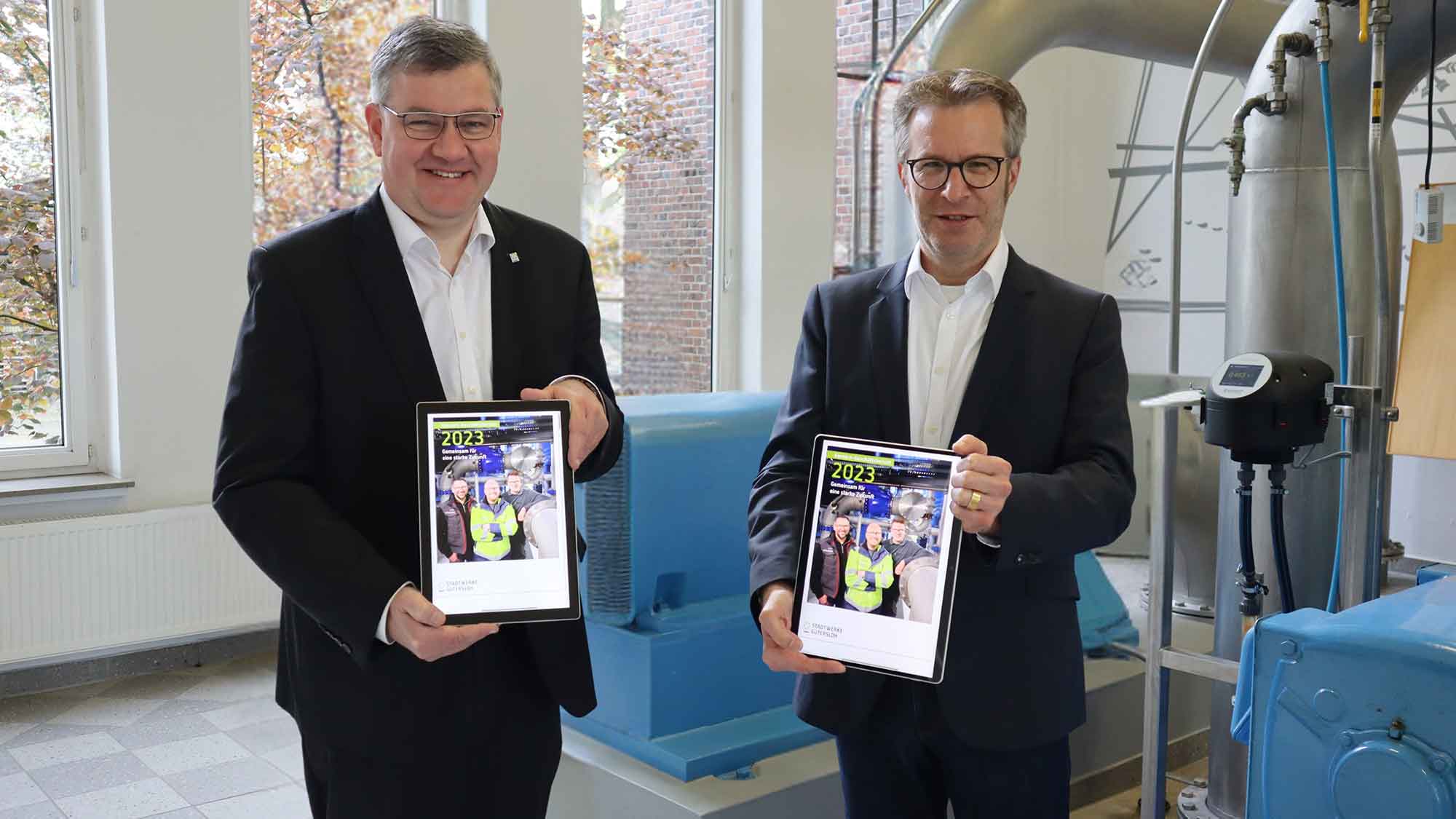 Gemeinsam für eine starke Zukunft – Stadtwerke Gütersloh erzielen solides Geschäftsergebnis und investieren Gemeinsam für eine starke Zukunft – Stadtwerke Gütersloh erzielen solides Geschäftsergebnis und investieren