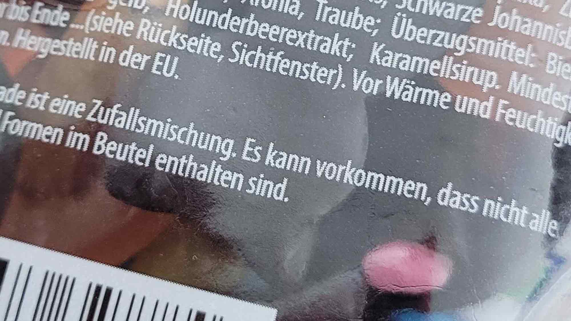 Verbraucherzentrale NRW: »Wussten Sie schon, dass Fruchtgummi Mischungen nicht immer identisch zusammengesetzt sind?« Verbraucherzentrale NRW: »Wussten Sie schon, dass Fruchtgummi Mischungen nicht immer identisch zusammengesetzt sind?«