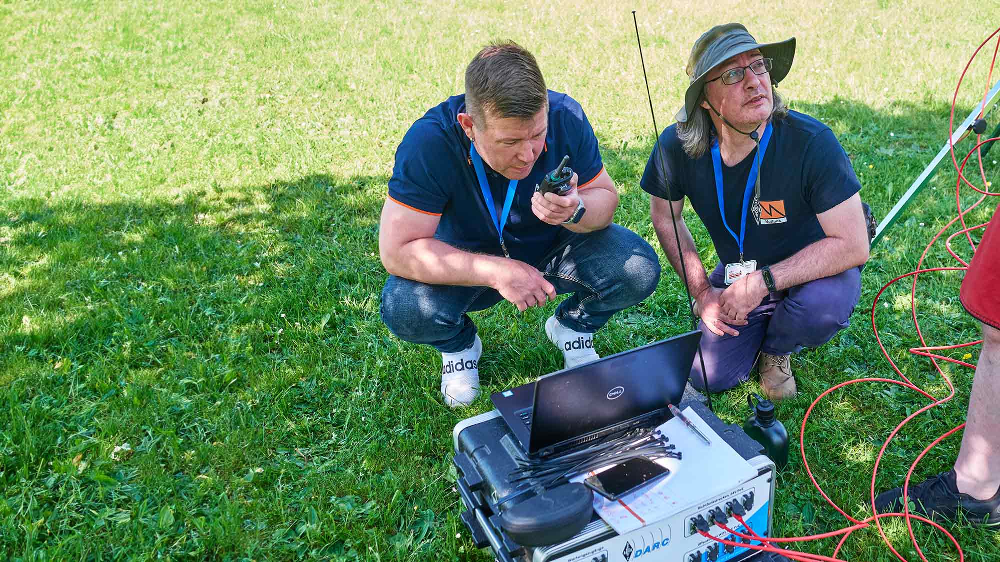 Deutscher Amateur Radio Club (DARC): Für den Ernstfall gerüstet – Funkamateure üben den Aufbau von Richtfunkverbindungen Deutscher Amateur Radio Club (DARC): Für den Ernstfall gerüstet – Funkamateure üben den Aufbau von Richtfunkverbindungen