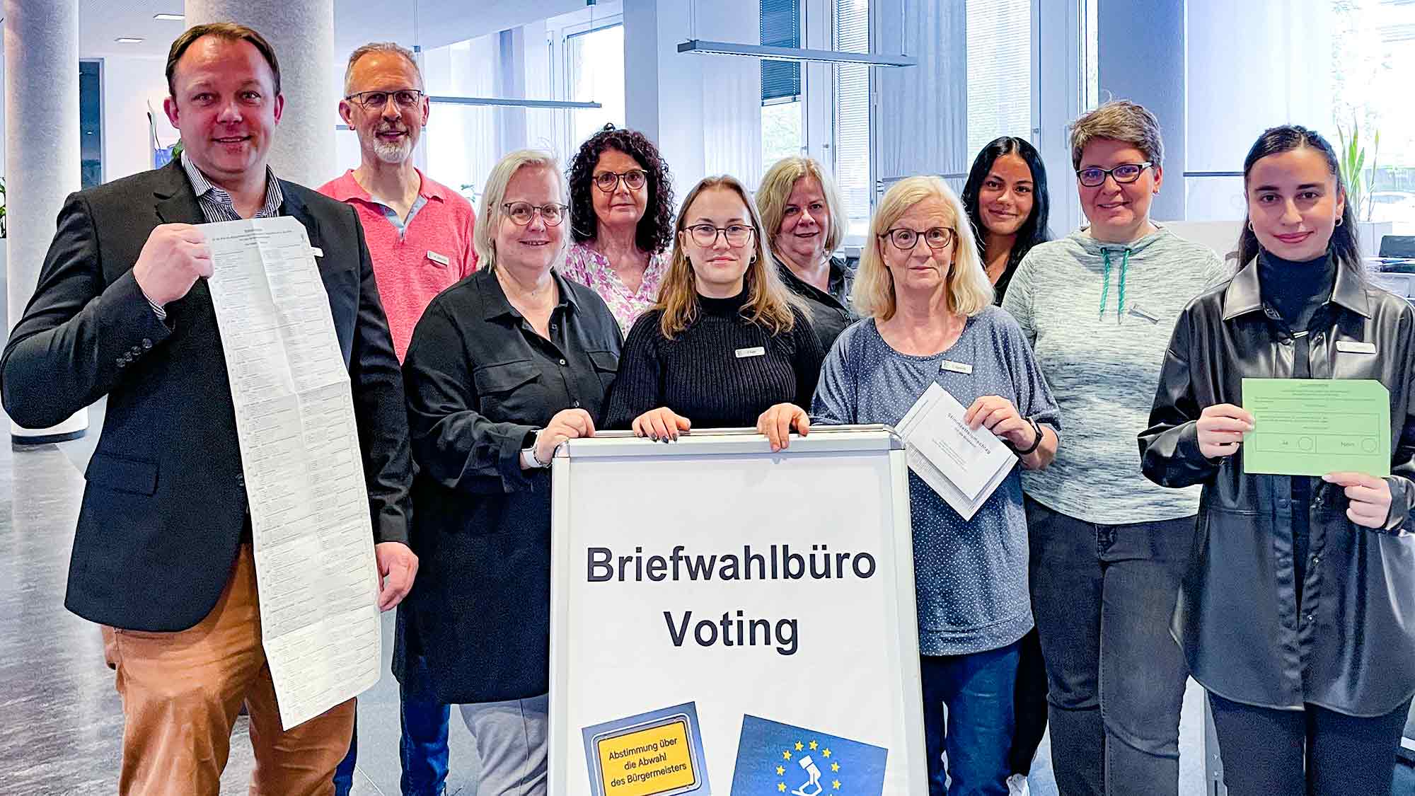 Gütersloh: Infos zur Briefwahl vor der Europawahl und der Abstimmung über die Abwahl des Bürgermeisters Gütersloh: Infos zur Briefwahl vor der Europawahl und der Abstimmung über die Abwahl des Bürgermeisters