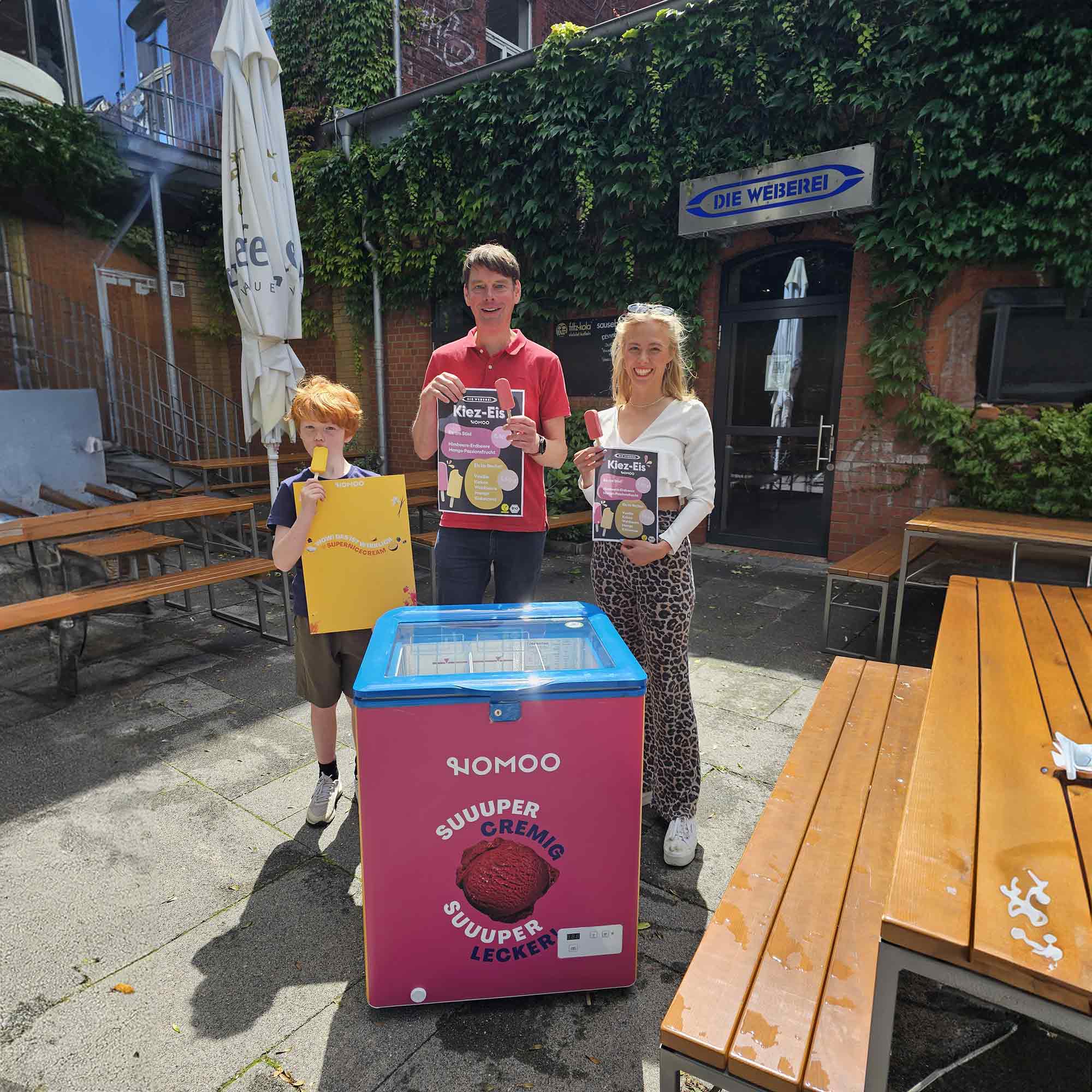 Bürgerkiez stärkt ökologische Einkaufsstrategie, Ex Gütersloherin bringt veganes Bio Eis in die Weberei Gütersloh Bürgerkiez stärkt ökologische Einkaufsstrategie, Ex Gütersloherin bringt veganes Bio Eis in die Weberei Gütersloh