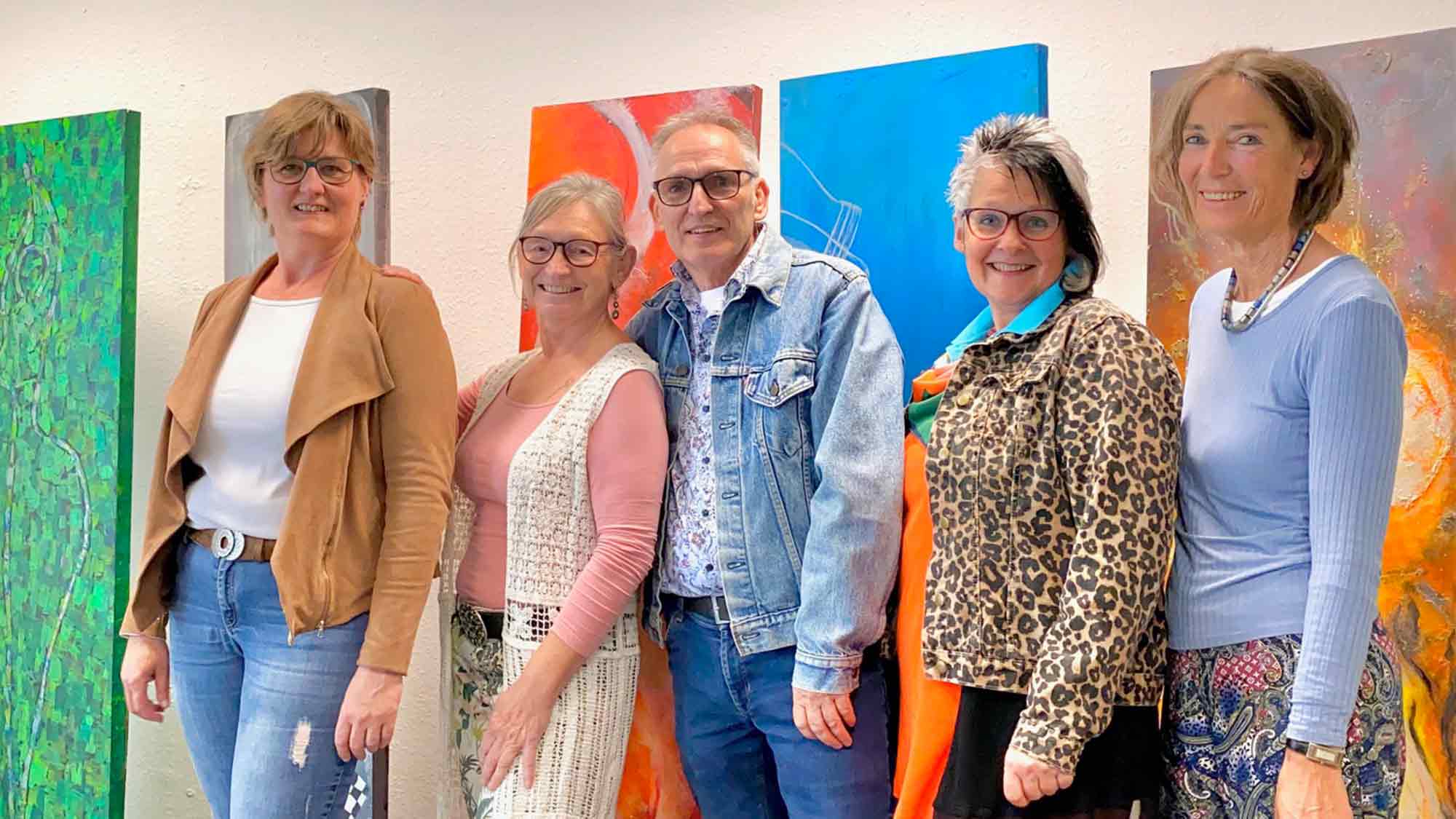 Kunstausstellung &raquo;Taktvoll&laquo; in der Serpil Neuhaus Galerie Gütersloh, 17. August bis 22. September 2024