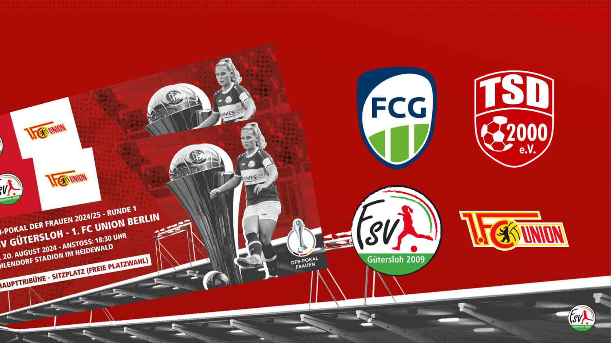 #FSV #Gütersloh und FC Gütersloh verkünden gemeinsame Ticketaktion zum DFB Pokal Kracher im #Heidewald #FSV #Gütersloh und FC Gütersloh verkünden gemeinsame Ticketaktion zum DFB Pokal Kracher im #Heidewald