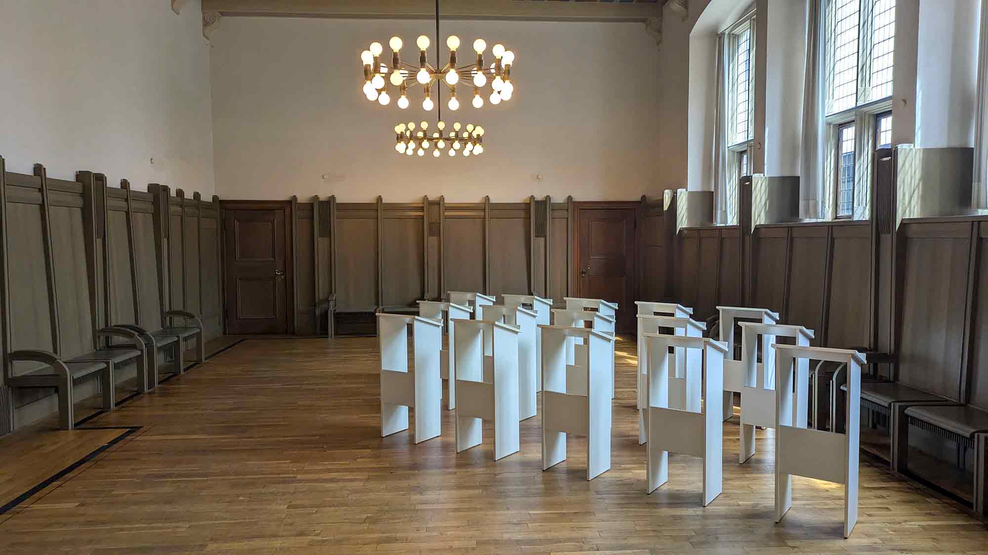 Münster: »Ein Raum – viele Möglichkeiten«, Ausstellung im Krameramtshaus, 22. August bis 6. Oktober 2024 Münster: »Ein Raum – viele Möglichkeiten«, Ausstellung im Krameramtshaus, 22. August bis 6. Oktober 2024