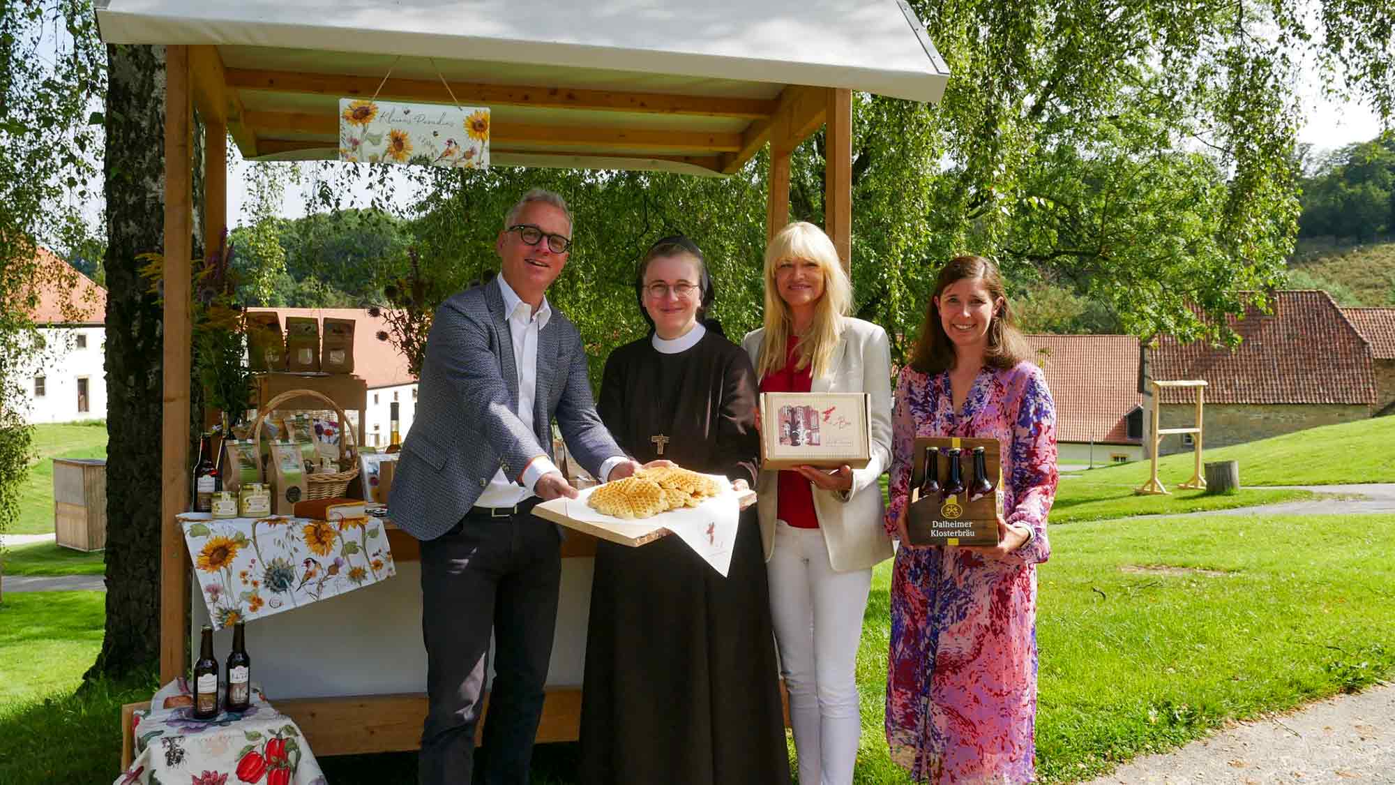 Europas größter Klostermarkt mit Warenvielfalt und familienfreundlichem Rahmenprogramm, 24. und 25. August 2024 Europas größter Klostermarkt mit Warenvielfalt und familienfreundlichem Rahmenprogramm, 24. und 25. August 2024