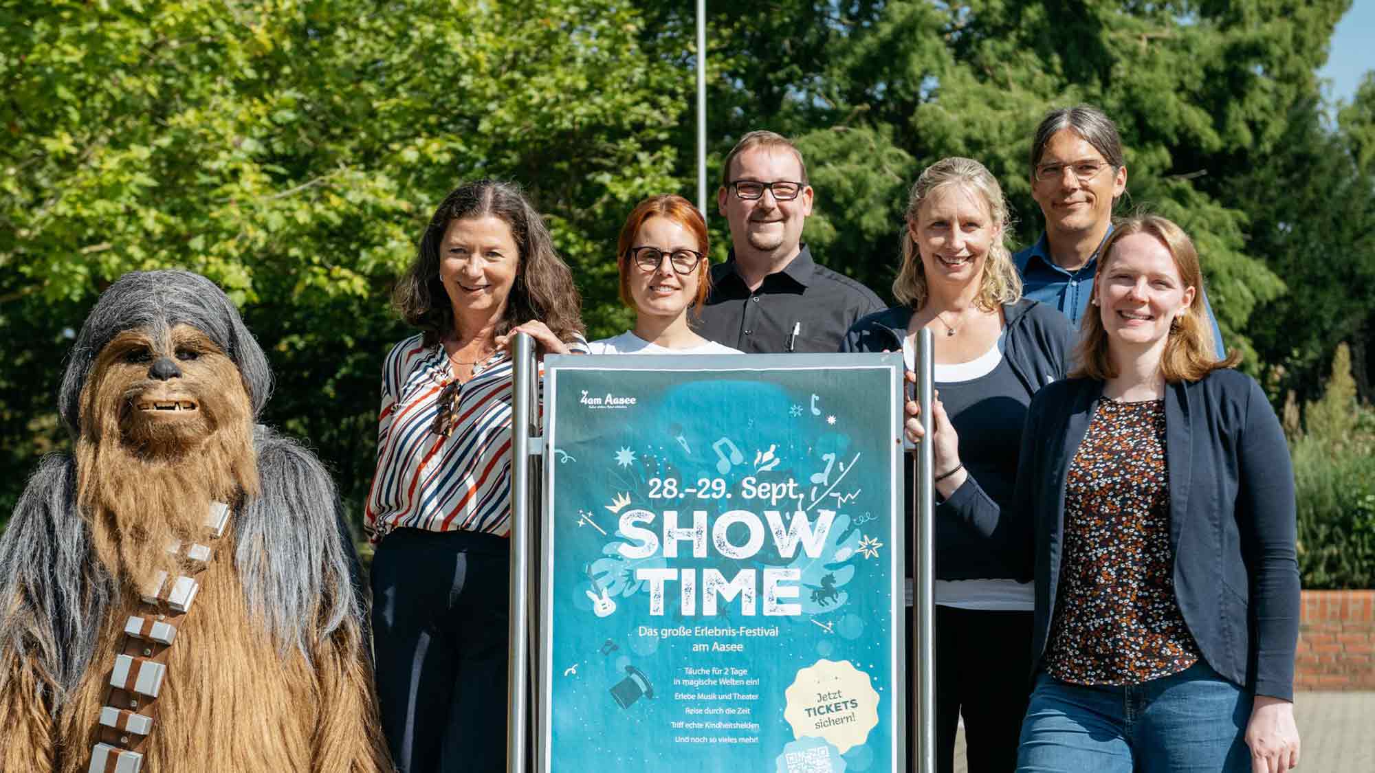 Eventwochenende mit den »4 am Aasee«, das große Showtime Festival in Münster, 28. und 29. September 2024 Eventwochenende mit den »4 am Aasee«, das große Showtime Festival in Münster, 28. und 29. September 2024