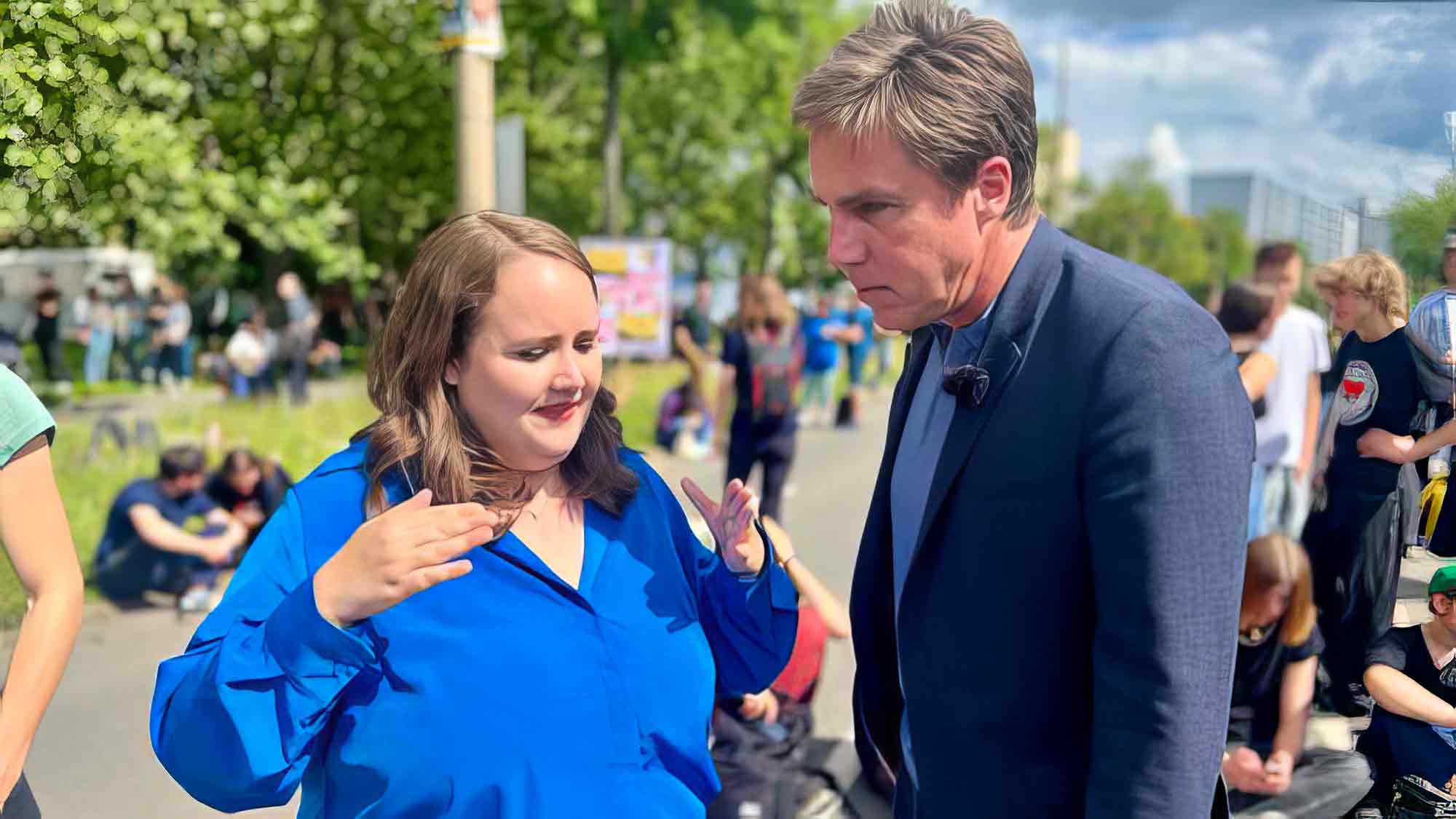 Exklusiv: Erster TV Auftritt von Noch »Grünen« Chefin Ricarda Lang nach angekündigtem Rücktritt Exklusiv: Erster TV Auftritt von Noch »Grünen« Chefin Ricarda Lang nach angekündigtem Rücktritt