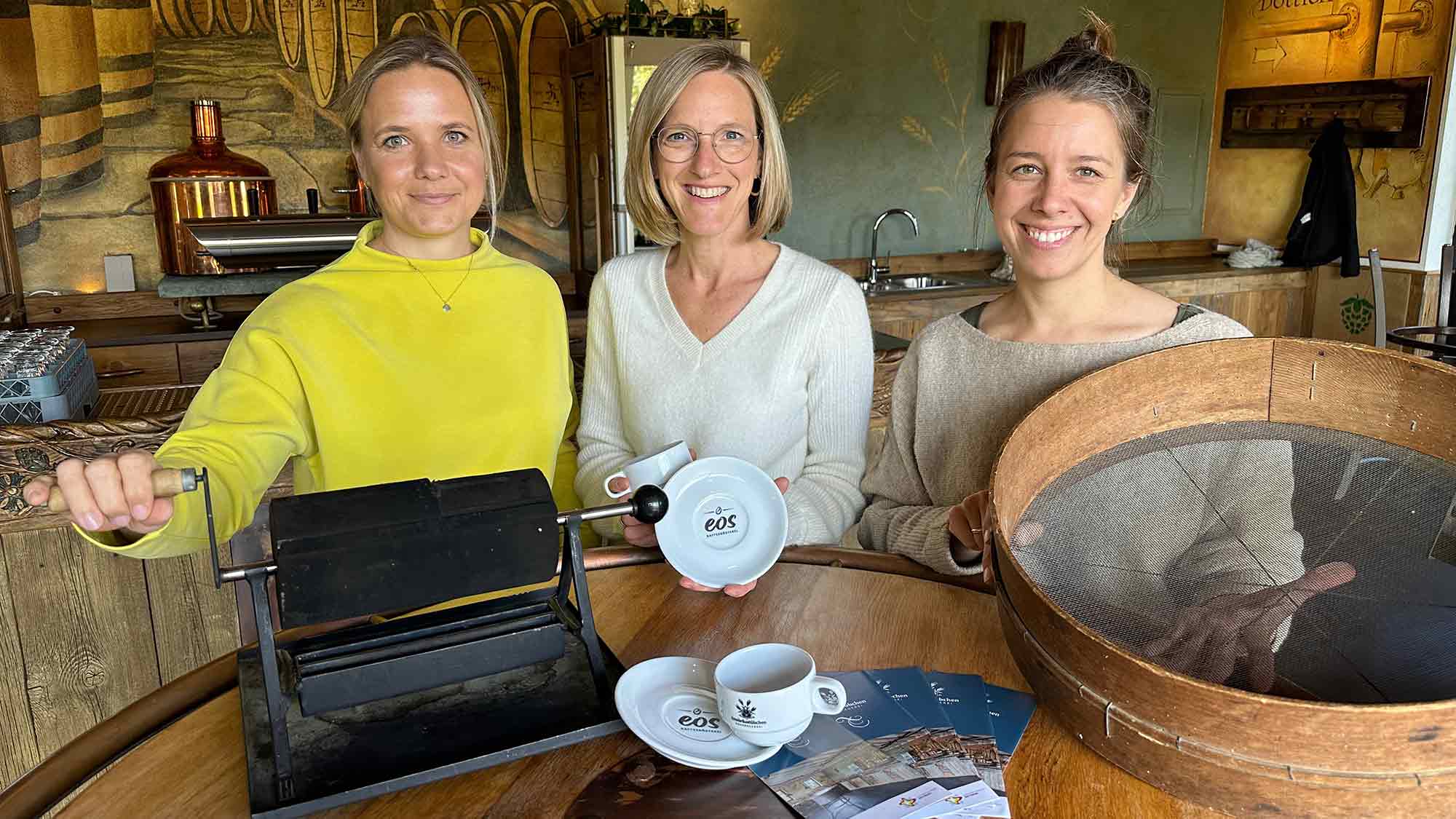 Emsbräustübchen im Gartenschaupark Rietberg: Alles dreht sich um die kleine, feine Bohne, neues Kaffeeseminar mit Rösterin Christina Hagenkort, 2. November 2024 Emsbräustübchen im Gartenschaupark Rietberg: Alles dreht sich um die kleine, feine Bohne, neues Kaffeeseminar mit Rösterin Christina Hagenkort, 2. November 2024