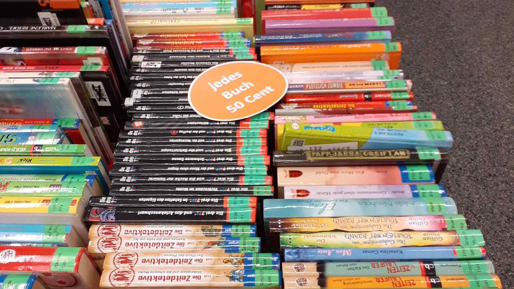 Platz für neue Medien – alles muss raus: Stadtbücherei Rietberg bietet Bücherflohmarkt an, 8. bis 26. Oktober 2024 Platz für neue Medien – alles muss raus: Stadtbücherei Rietberg bietet Bücherflohmarkt an, 8. bis 26. Oktober 2024