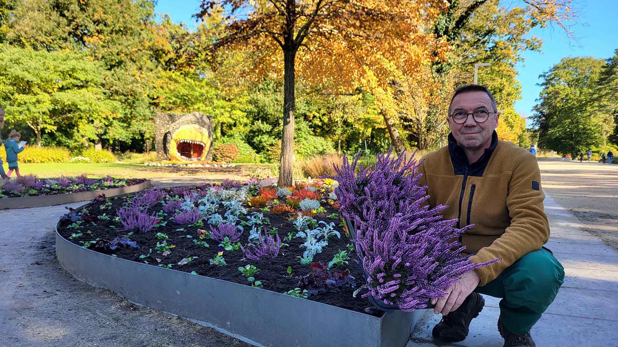 Bad Lippspringe: Schöne Stimmung im Gartenschau Herbst, rund 30.000 Pflanzen sorgen für bunte Farbtupfer in der prämierten #Parkanlage