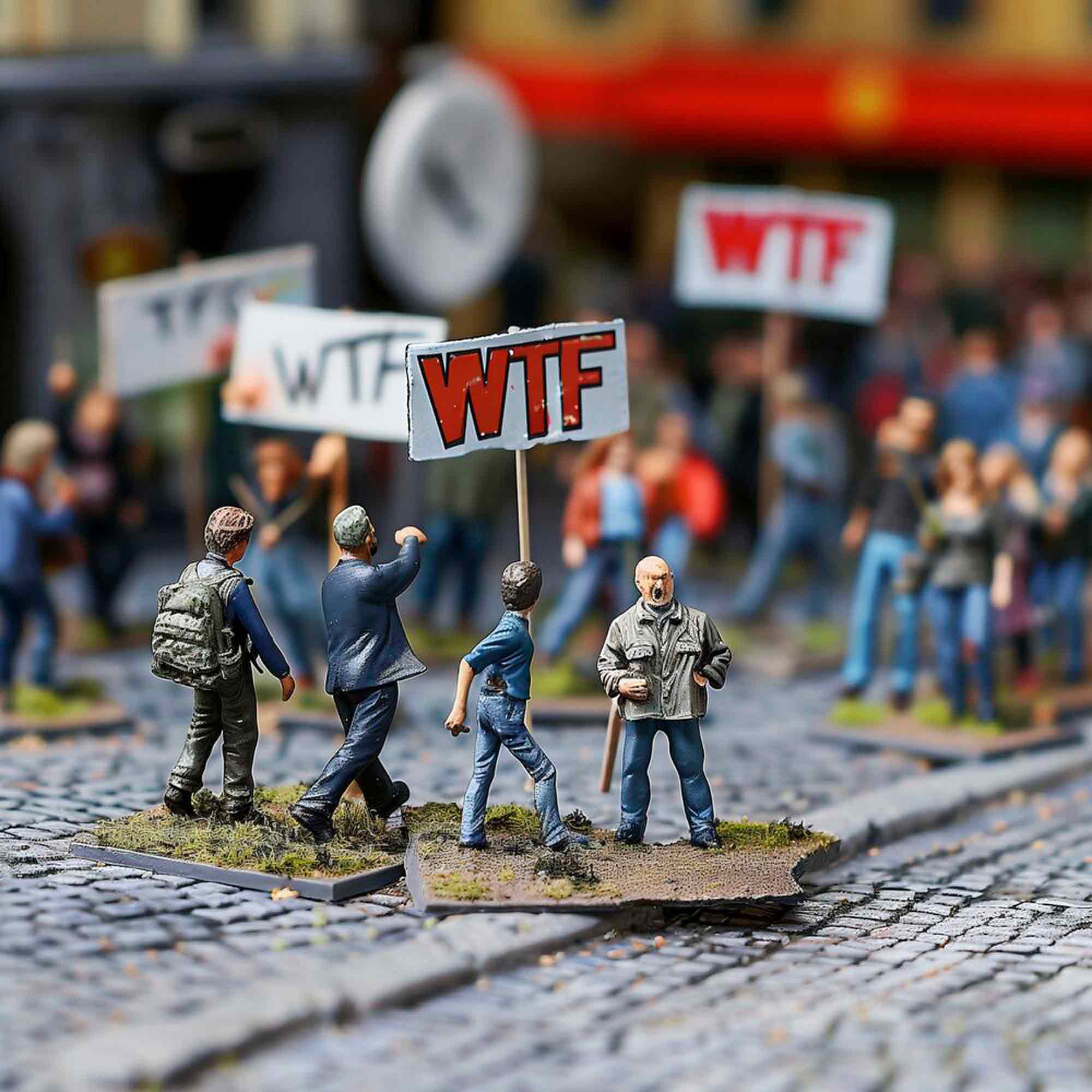 Theater Lübeck verhandelt mit der Uraufführung »WTF?!« den Verlust des gesunden Menschenverstands, Premiere am 8. November 2024 Theater Lübeck verhandelt mit der Uraufführung »WTF?!« den Verlust des gesunden Menschenverstands, Premiere am 8. November 2024