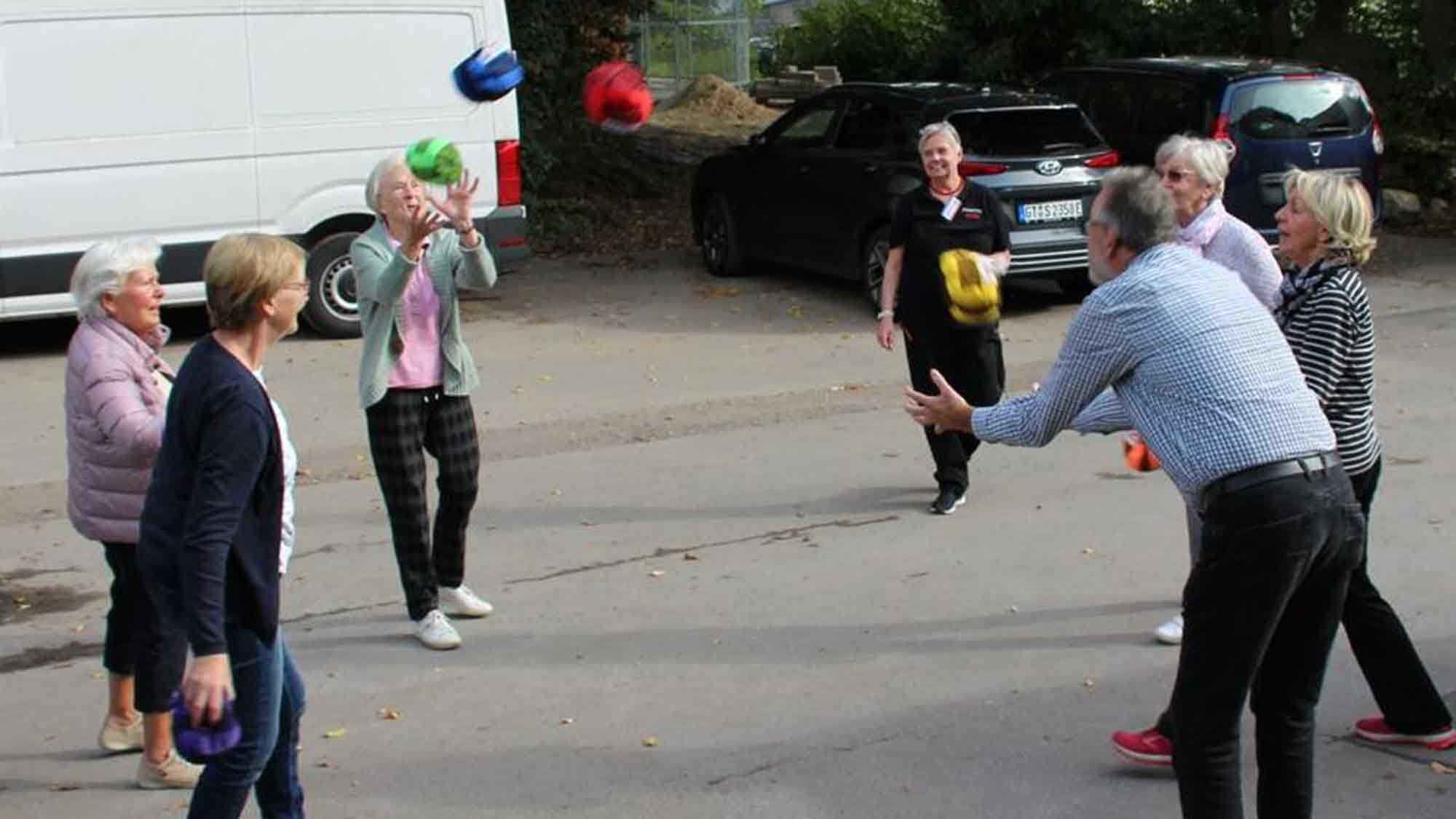 Alltags Fitness Test die Zweite, großer Andrang im Vereinsheim des Gütersloher Turnvereins