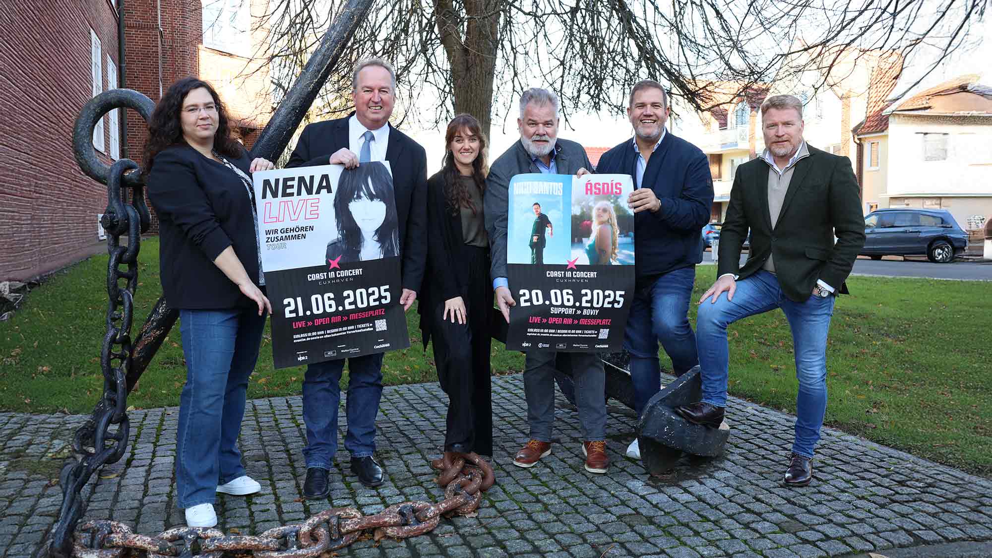 &raquo;Coast in Concert&laquo;: NDR 2 präsentiert Weltklasse Stars wie Nena und Nico Santos bei Open Air Premiere in Cuxhaven