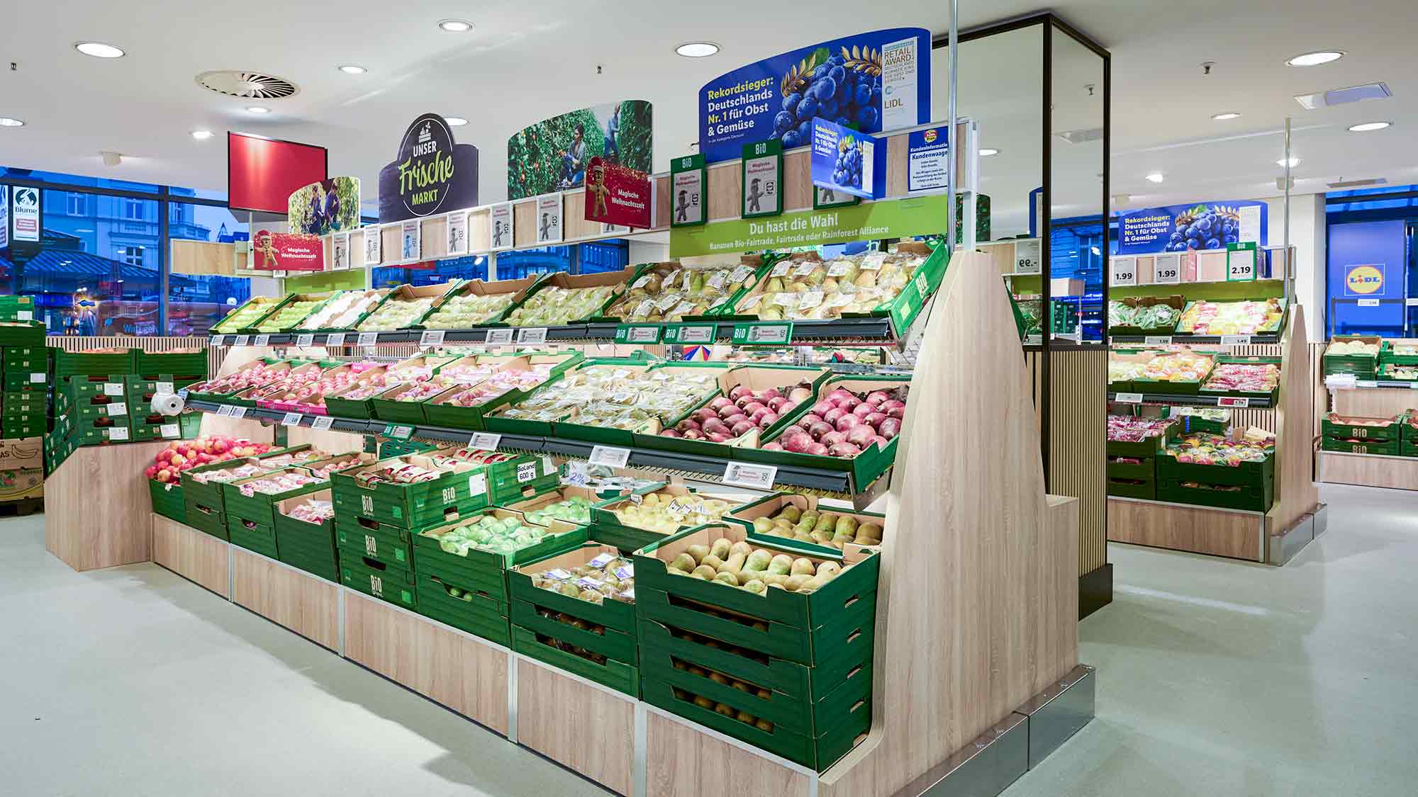 Lidl eröffnet neue Filialen in Berliner Galeria Standorten am Hermannplatz und Kurfürstendamm Lidl eröffnet neue Filialen in Berliner Galeria Standorten am Hermannplatz und Kurfürstendamm