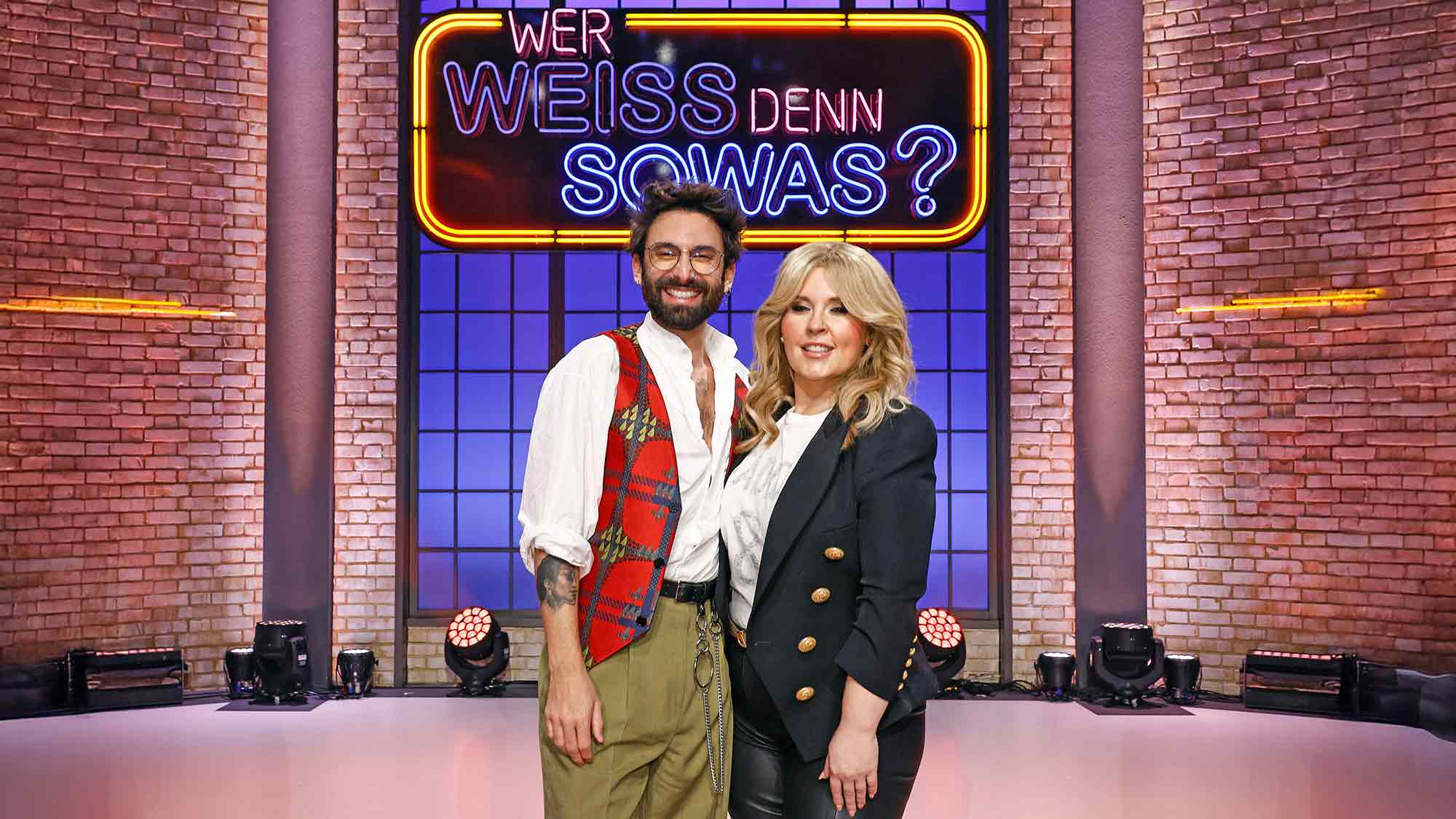 Musikalisches Wettraten: Conchita Wurst und Maite Kelly bei &raquo;Wer weiß denn sowas?&laquo; – das Wissensquiz vom 16. bis zum 20. Dezember 2024, um 18 Uhr im Ersten