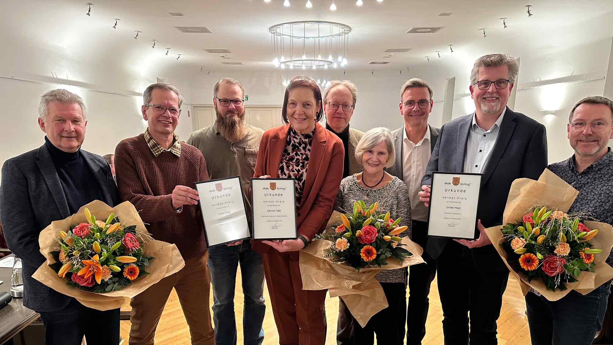 Das passt: Heimatpreise für Heimatvereine, Rietberg vergibt 3 Auszeichnungen Das passt: Heimatpreise für Heimatvereine, Rietberg vergibt 3 Auszeichnungen