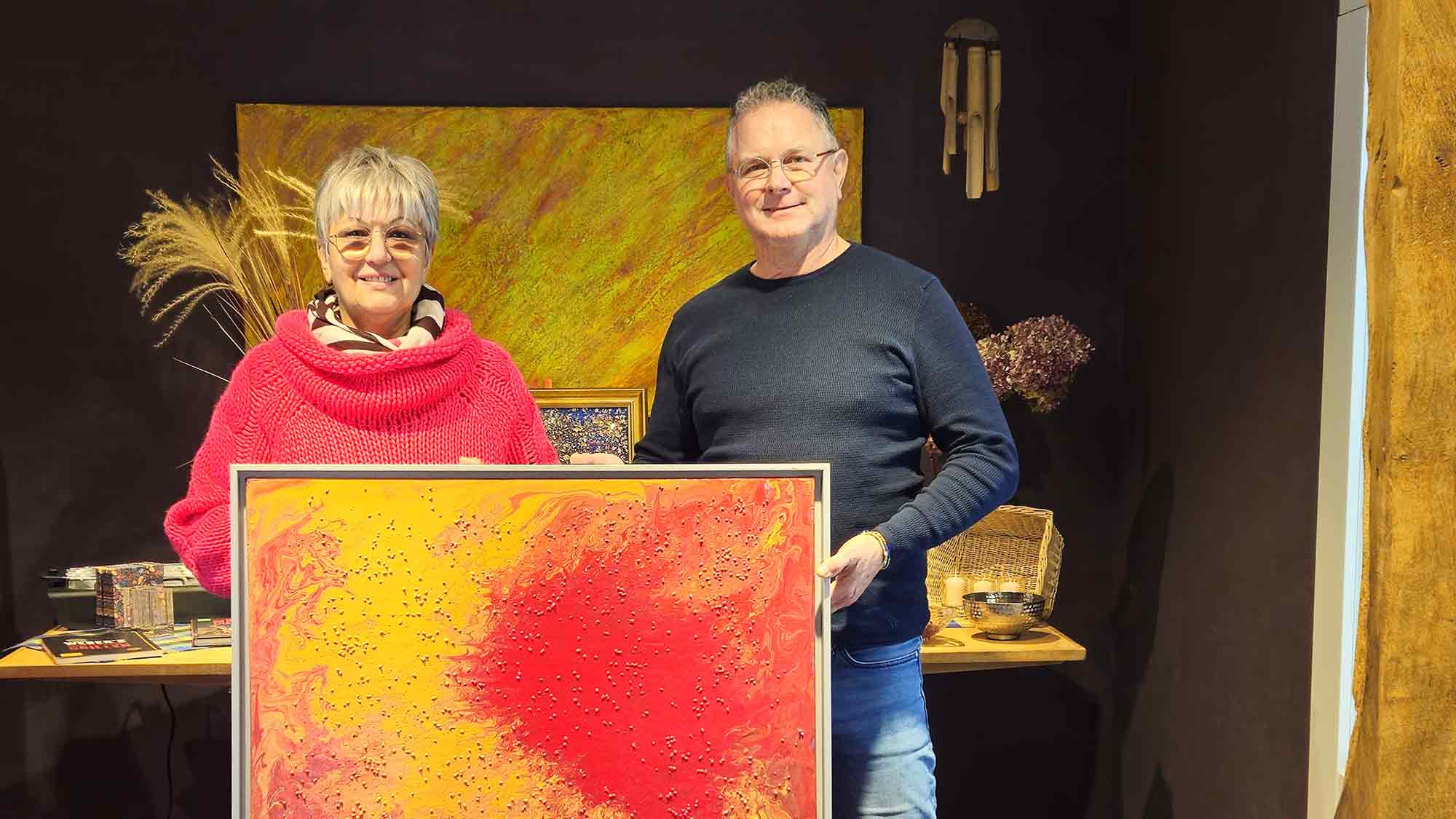 »Kontraste« Lemgo: Vernissage und Ausstellung mit farbenfrohen, abstrakten Werken des Künstler Antonio Ugia, 14. Februar bis 14. April 2025 »Kontraste« Lemgo: Vernissage und Ausstellung mit farbenfrohen, abstrakten Werken des Künstler Antonio Ugia, 14. Februar bis 14. April 2025