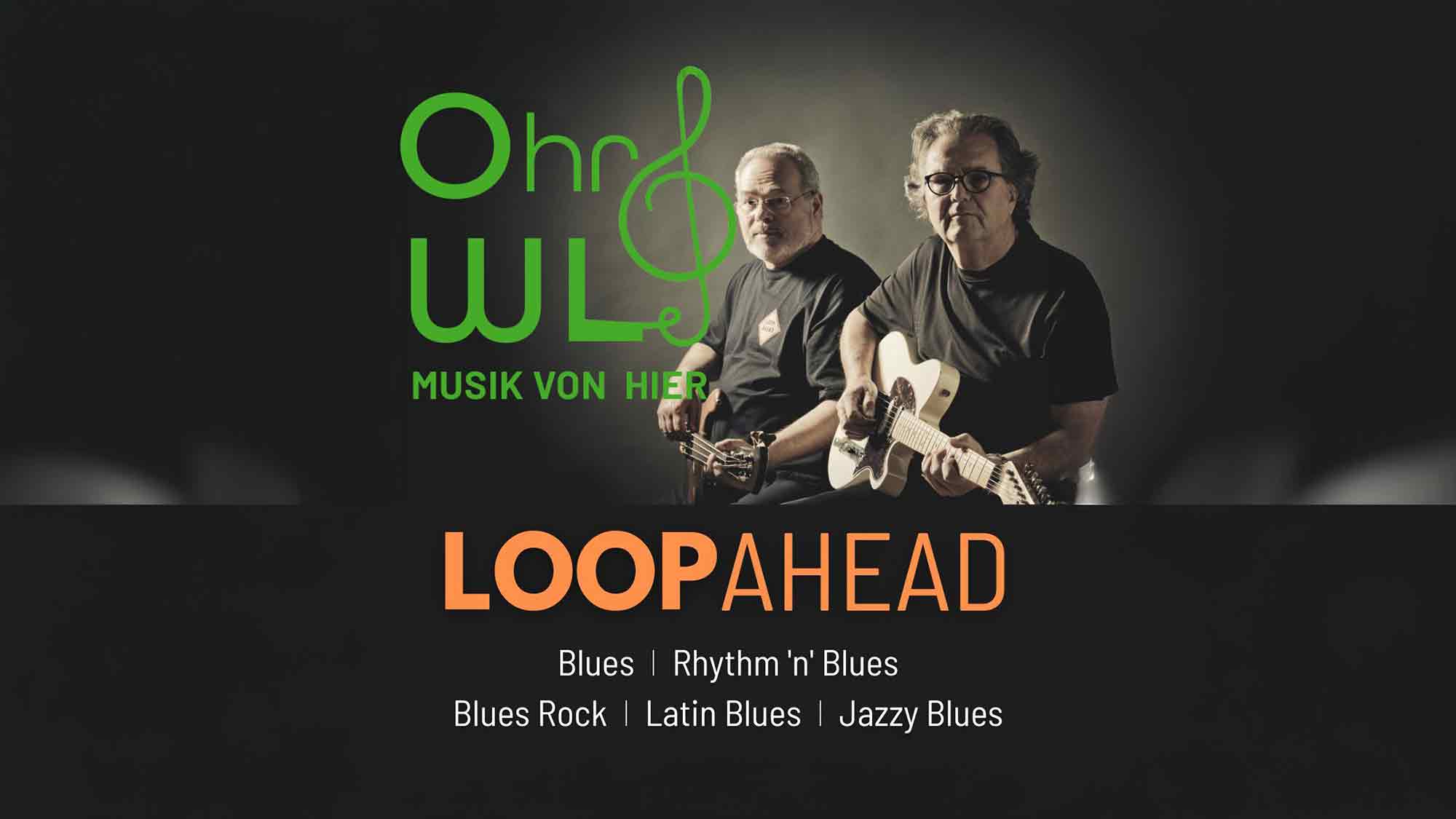 »OhrWL – Musik von hier« präsentiert »Loopahead«, Blues im Kloster Wiedenbrück, 9. März 2025 »OhrWL – Musik von hier« präsentiert »Loopahead«, Blues im Kloster Wiedenbrück, 9. März 2025